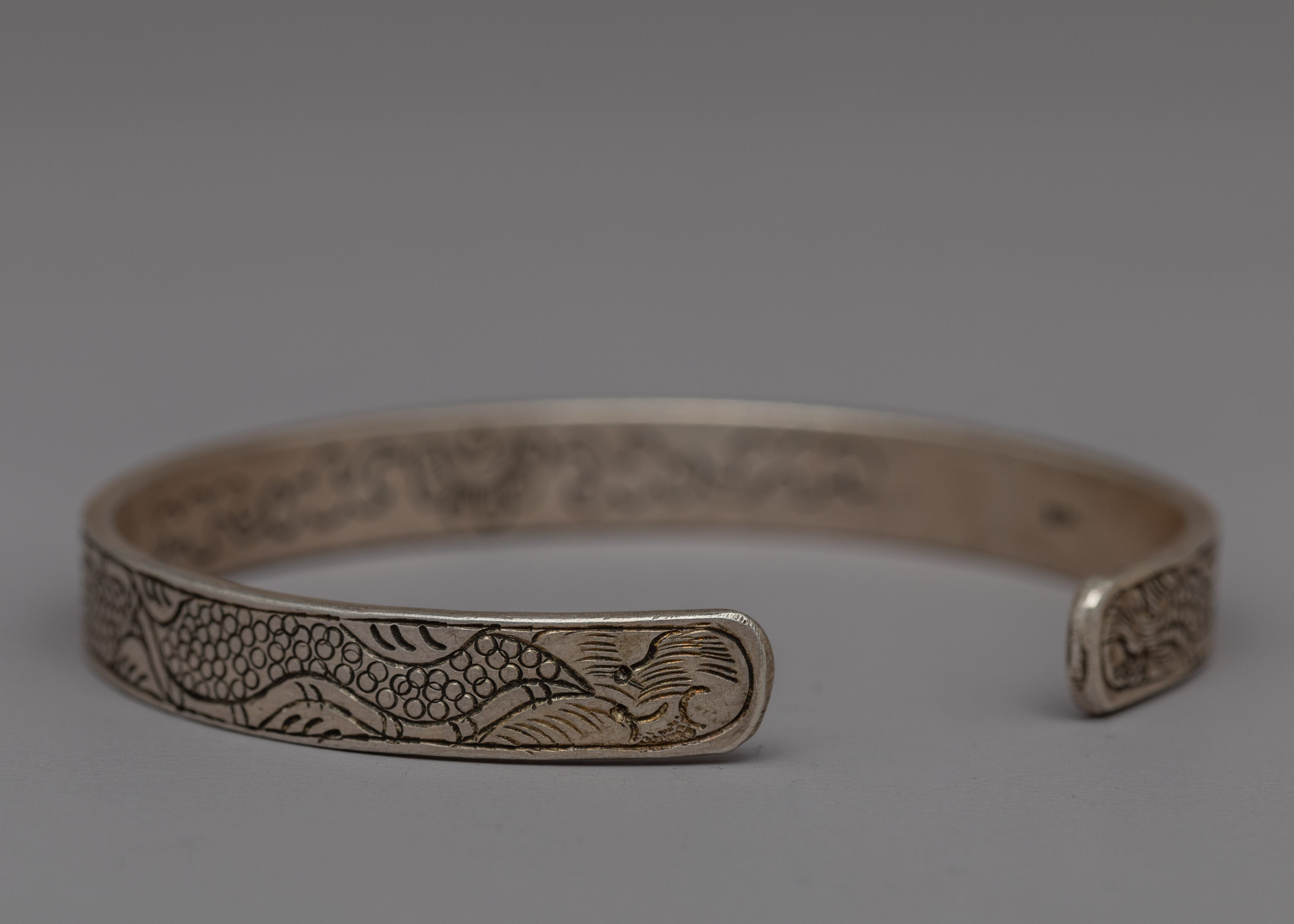 Handmade Tibetan Silver Bracelet | Elevate Your Style with this Unique Accessory