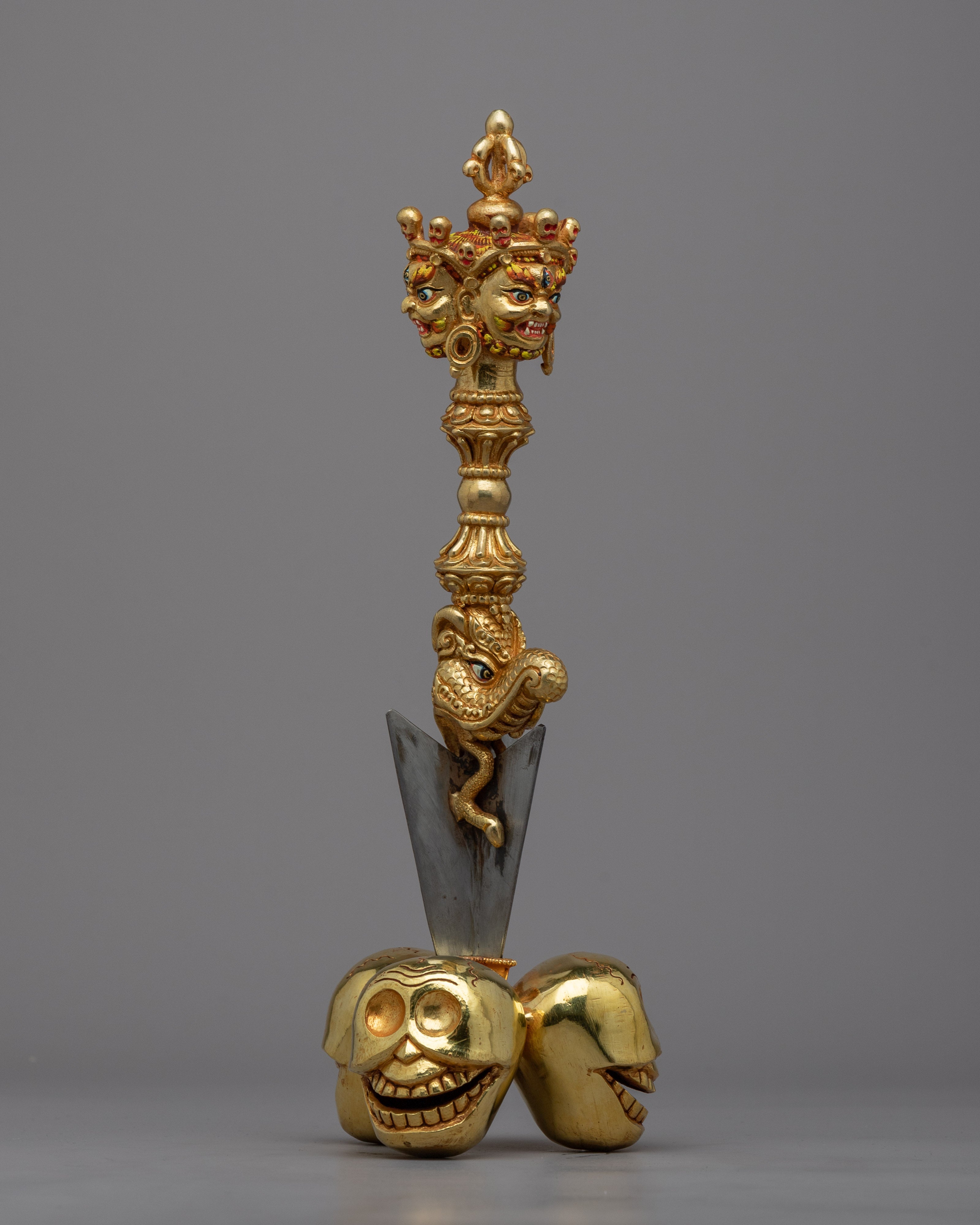 Phurba Dagger with Stand | Reverence and Decorative Display