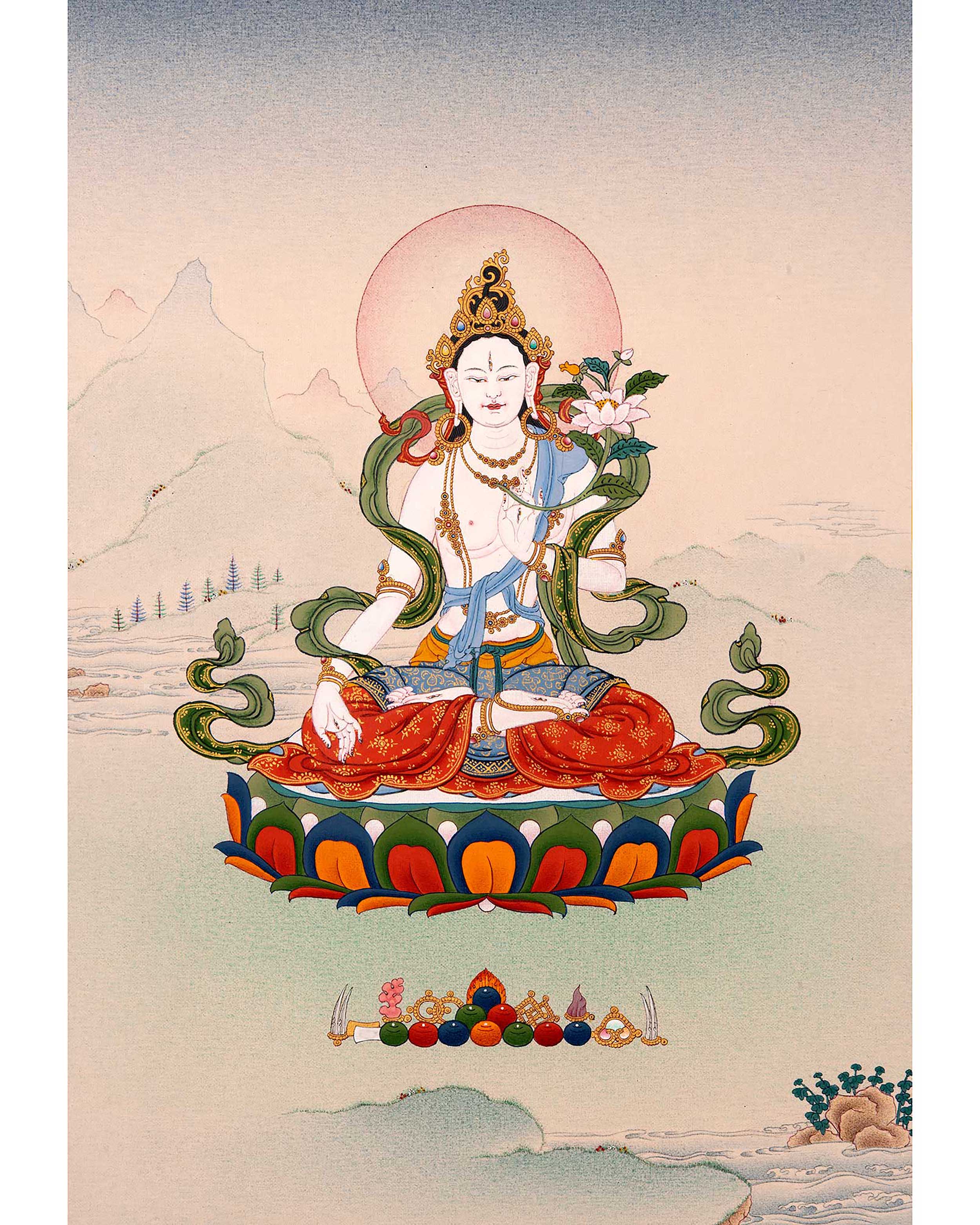 Tara White Thangka