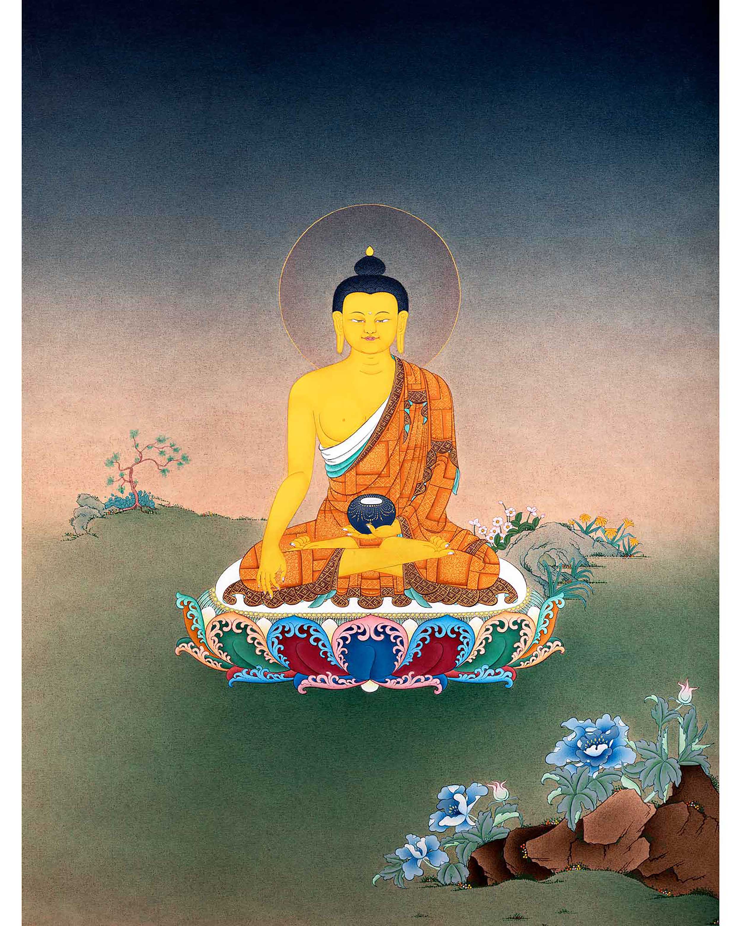 Shakyamuni Buddha Thangka