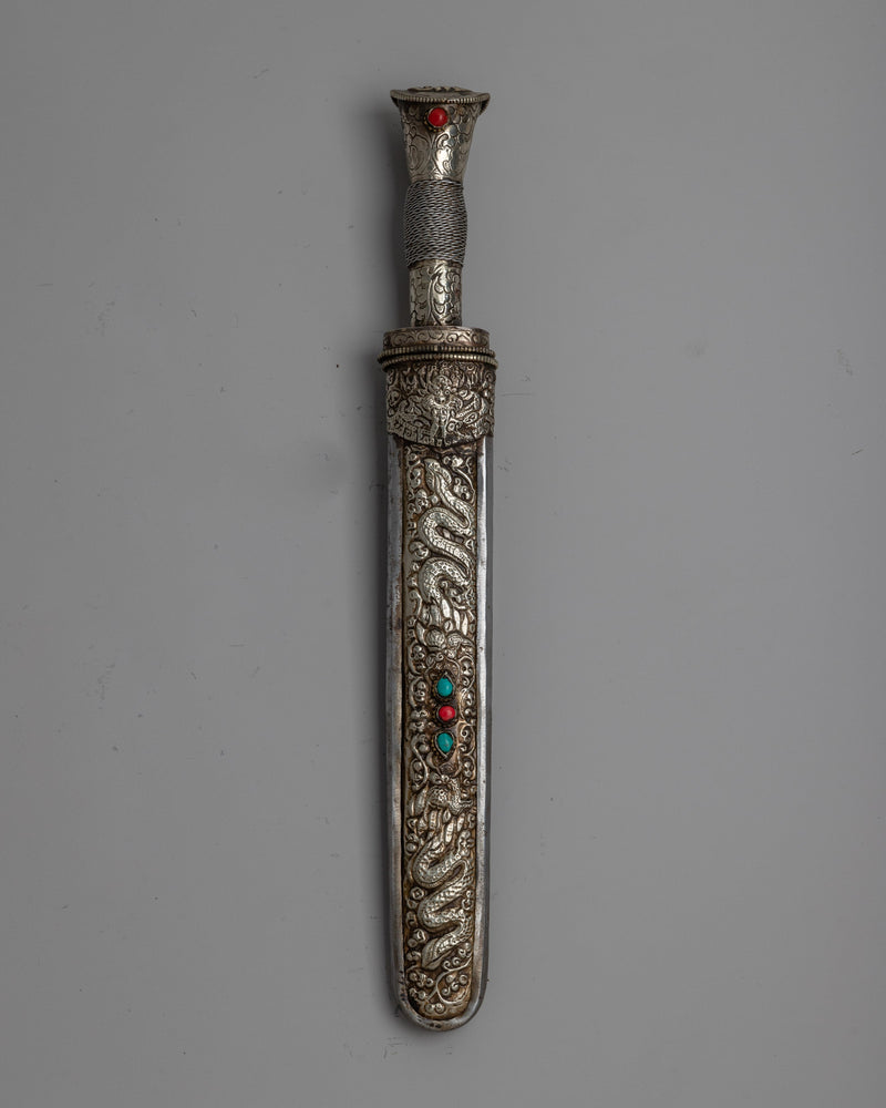 Decorative Tibetan Knife 