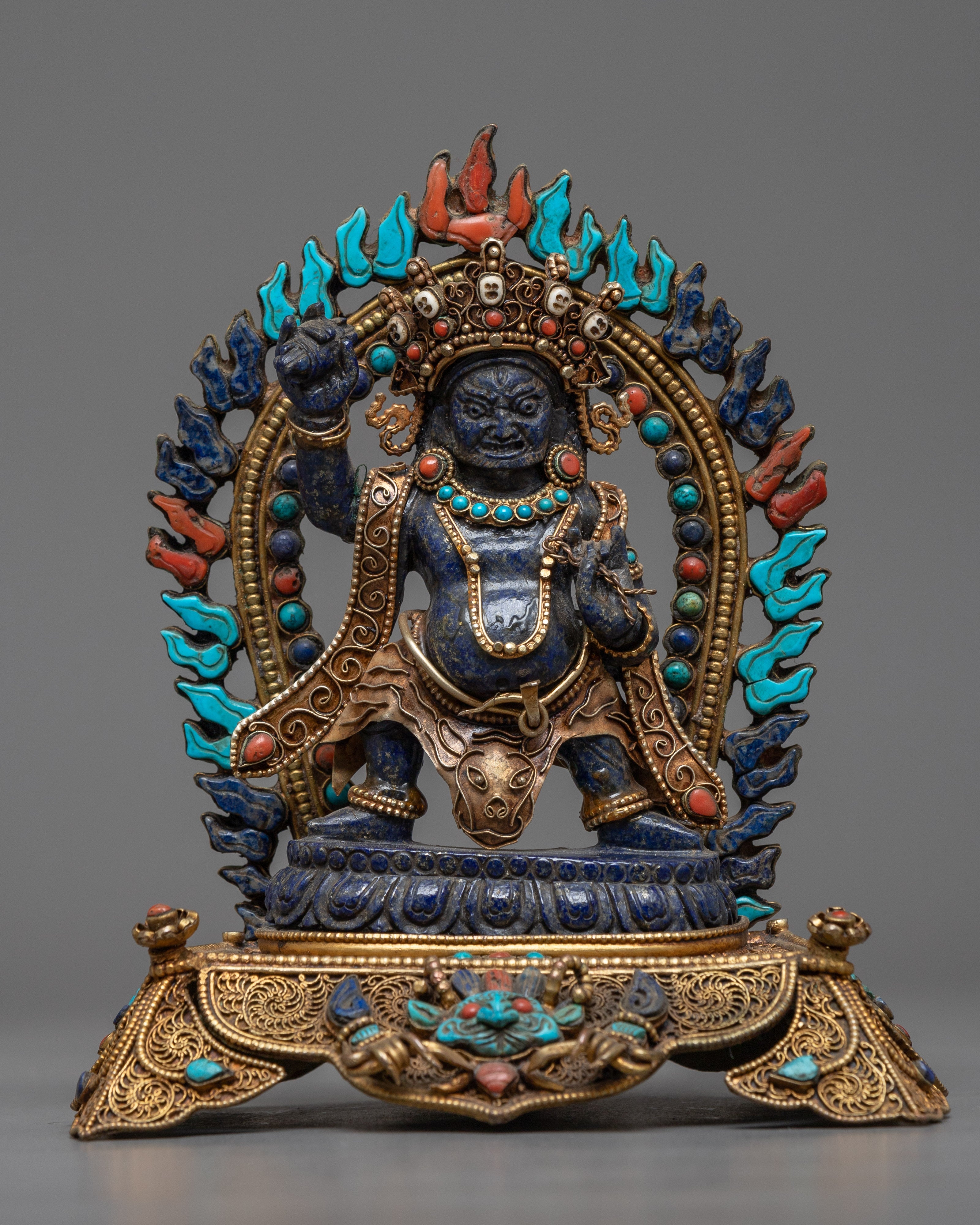 Vajrapani Lapis Statue