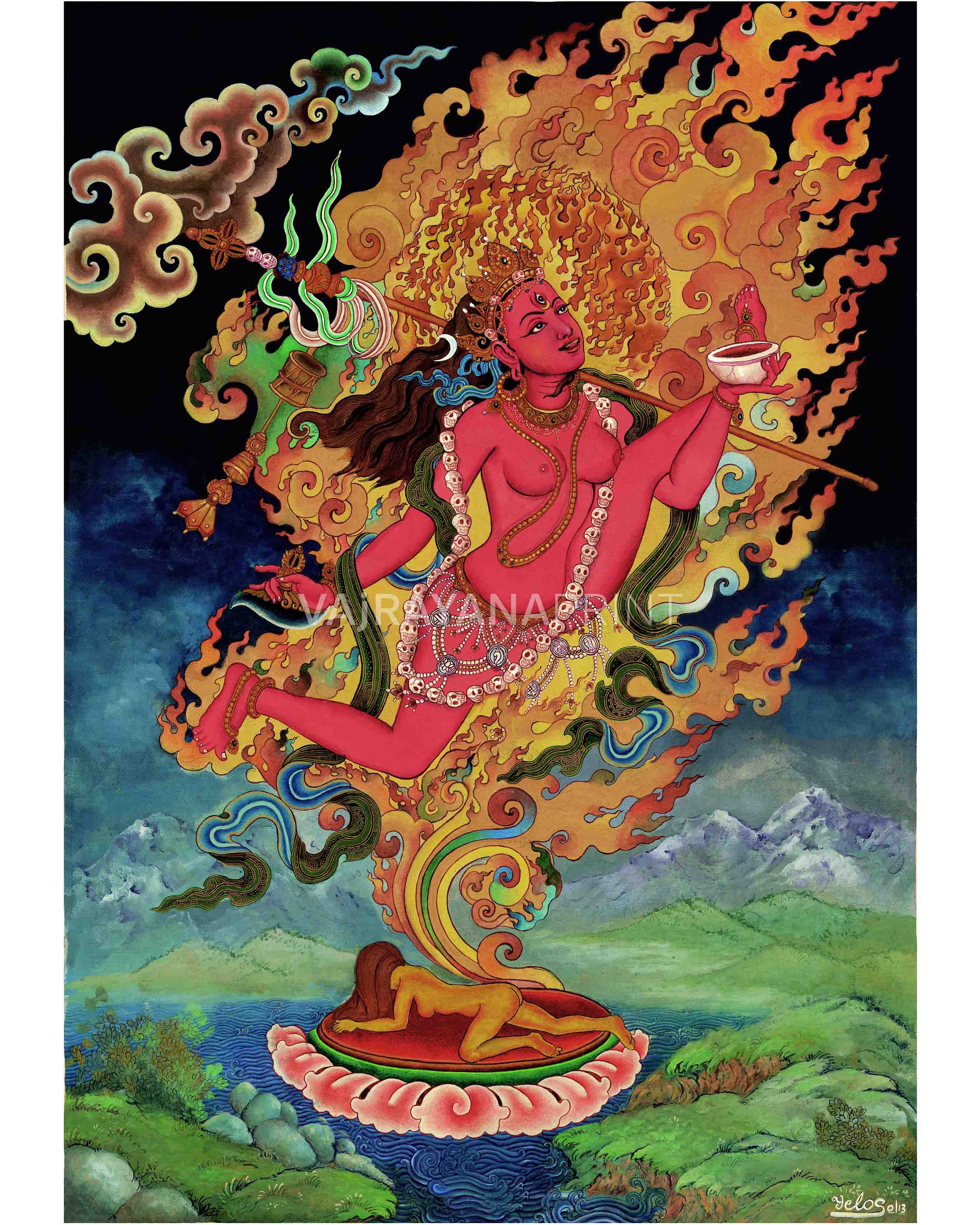 red-dakini-vajrayogini