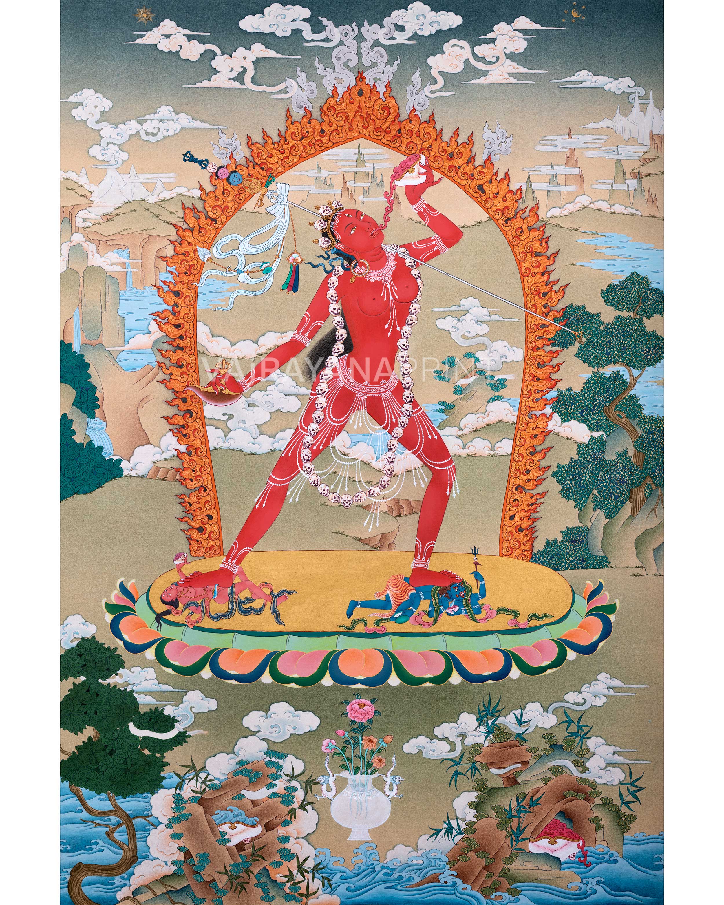 vajrayogini, yogini thangka, Vajra yogini