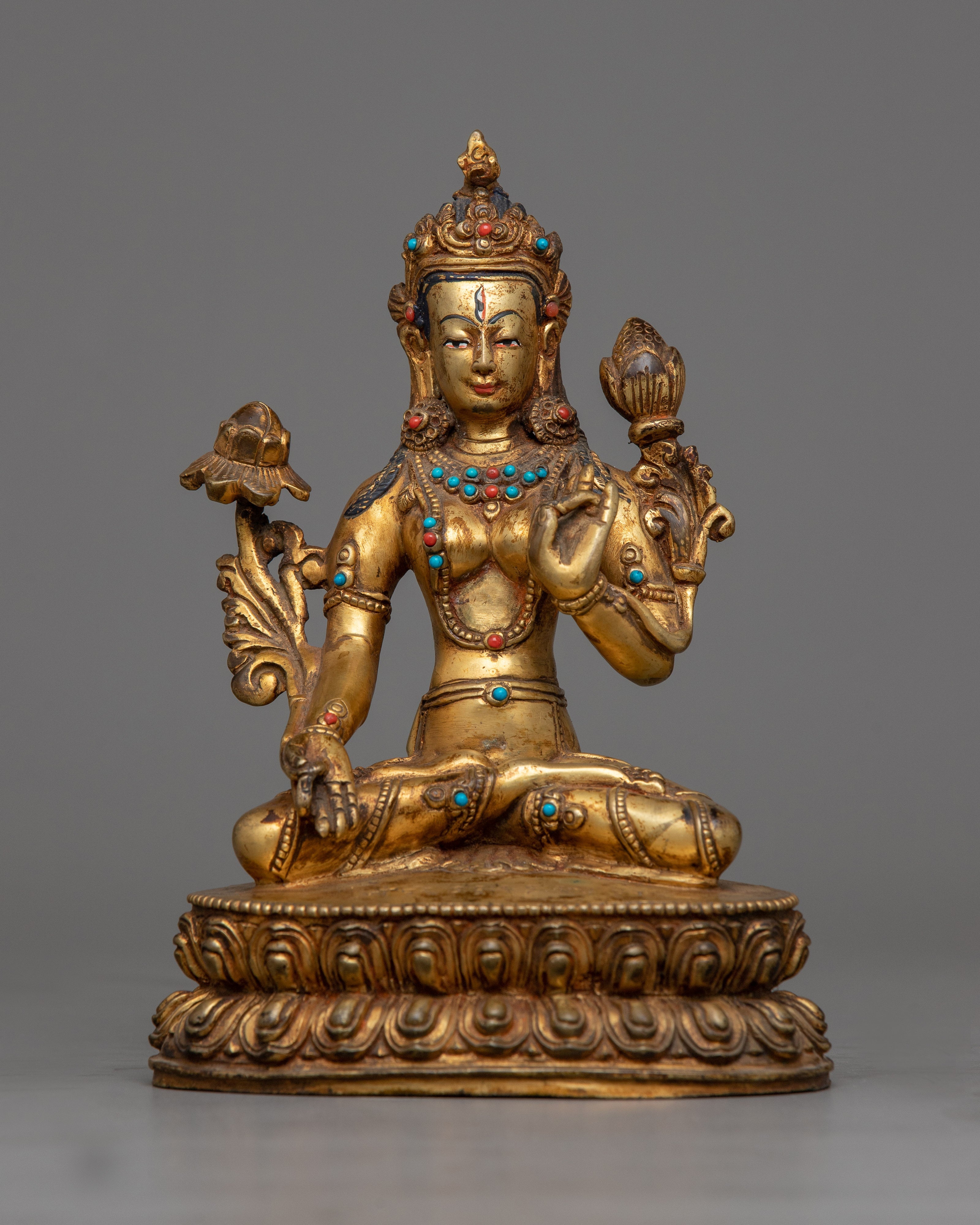 Goddess White Tara Sculpture