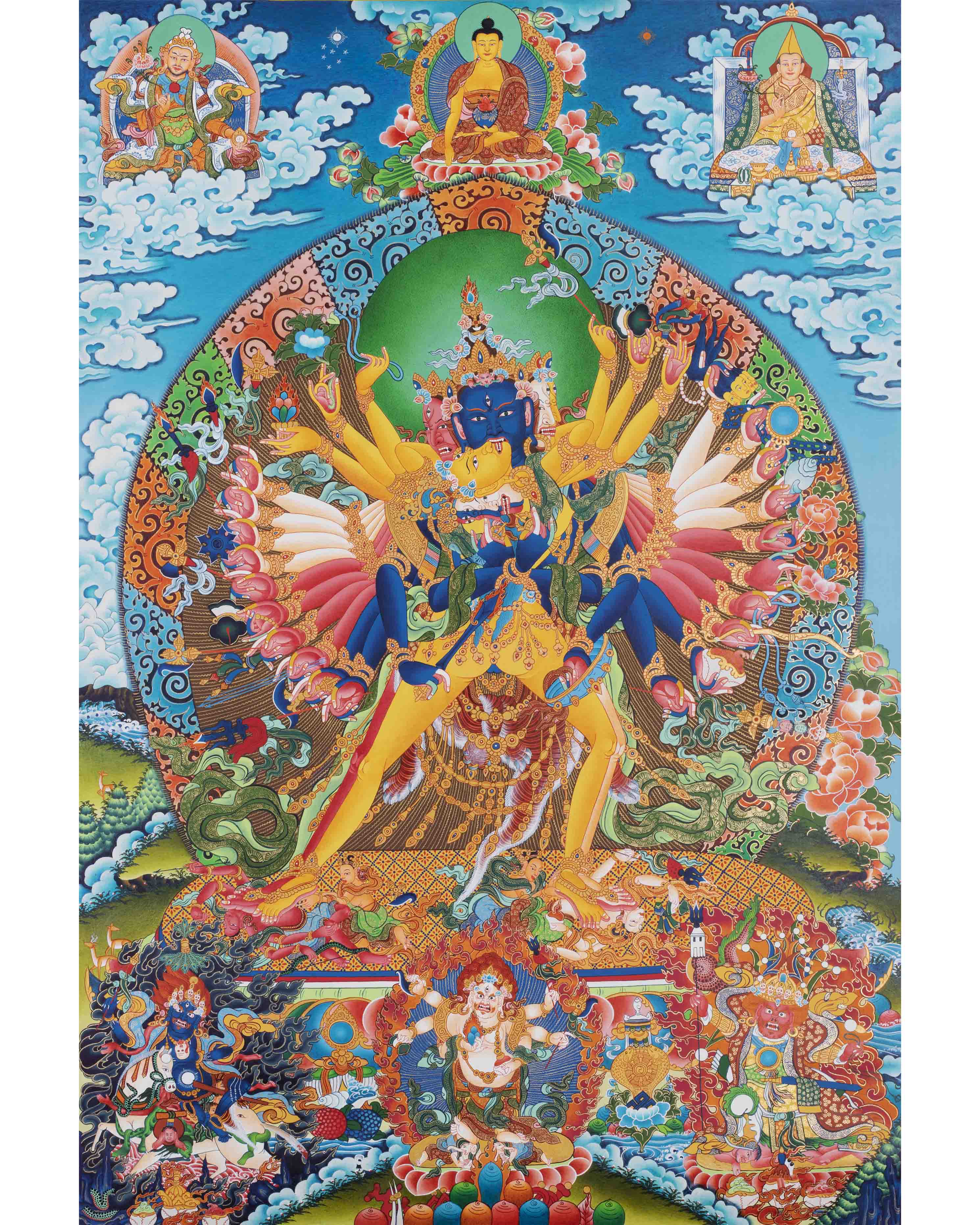 Yidam Kalachakra Thangka