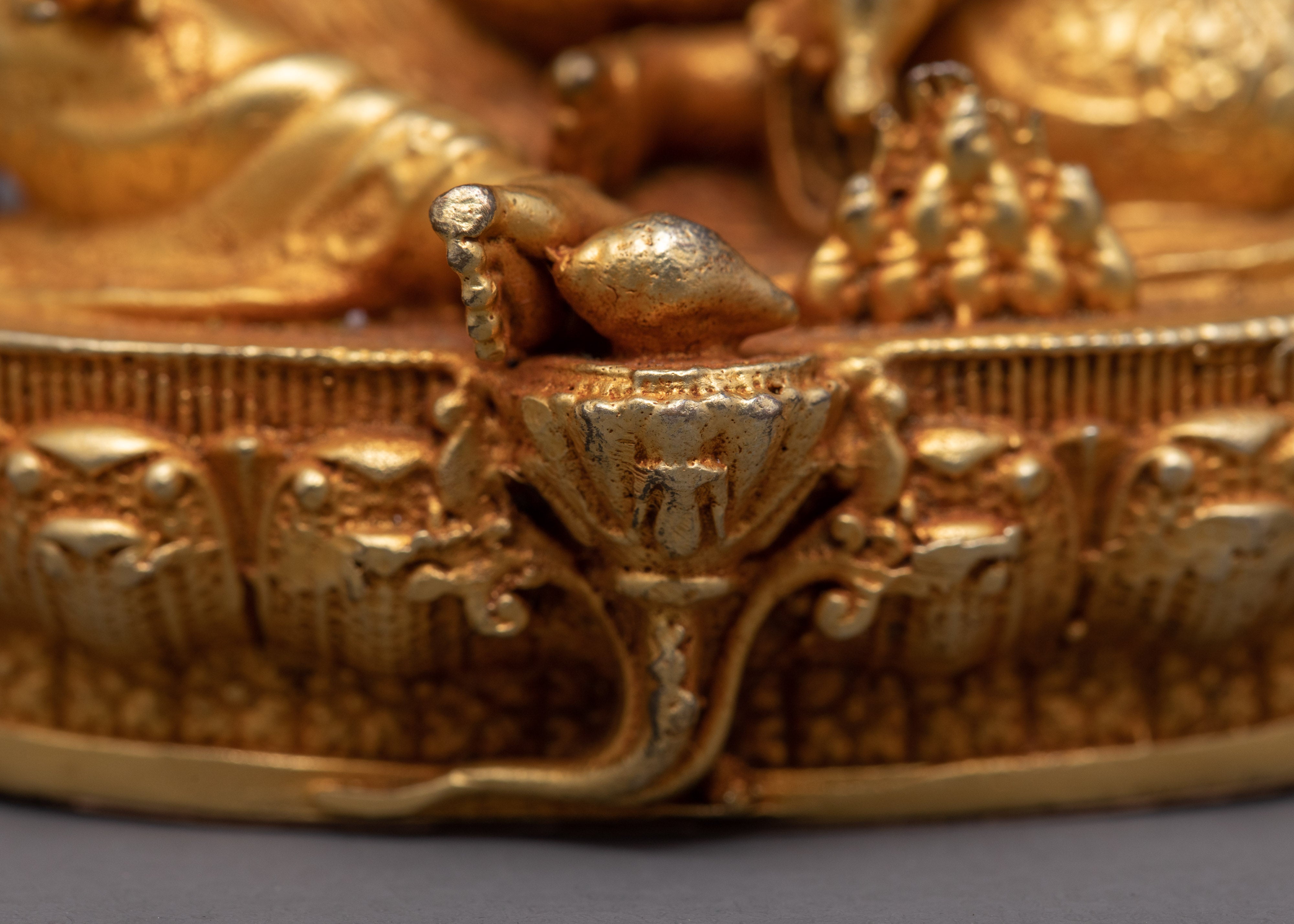 Electroplated Dzambhala Statue | God of Wealth and Prosperity