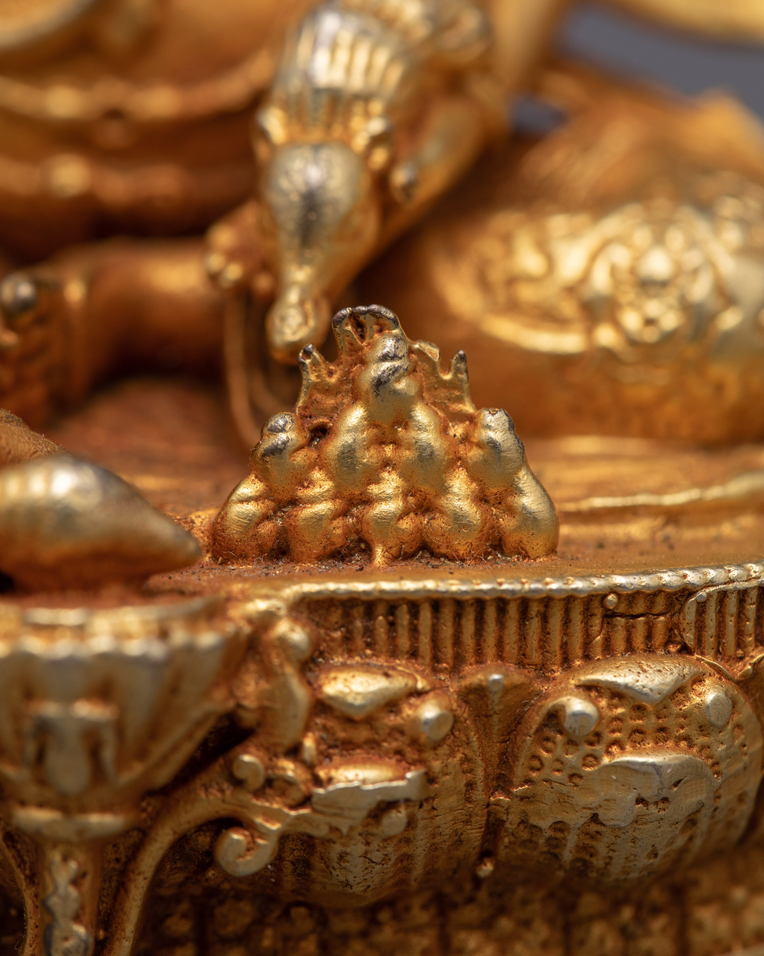 Electroplated Dzambhala Statue | God of Wealth and Prosperity