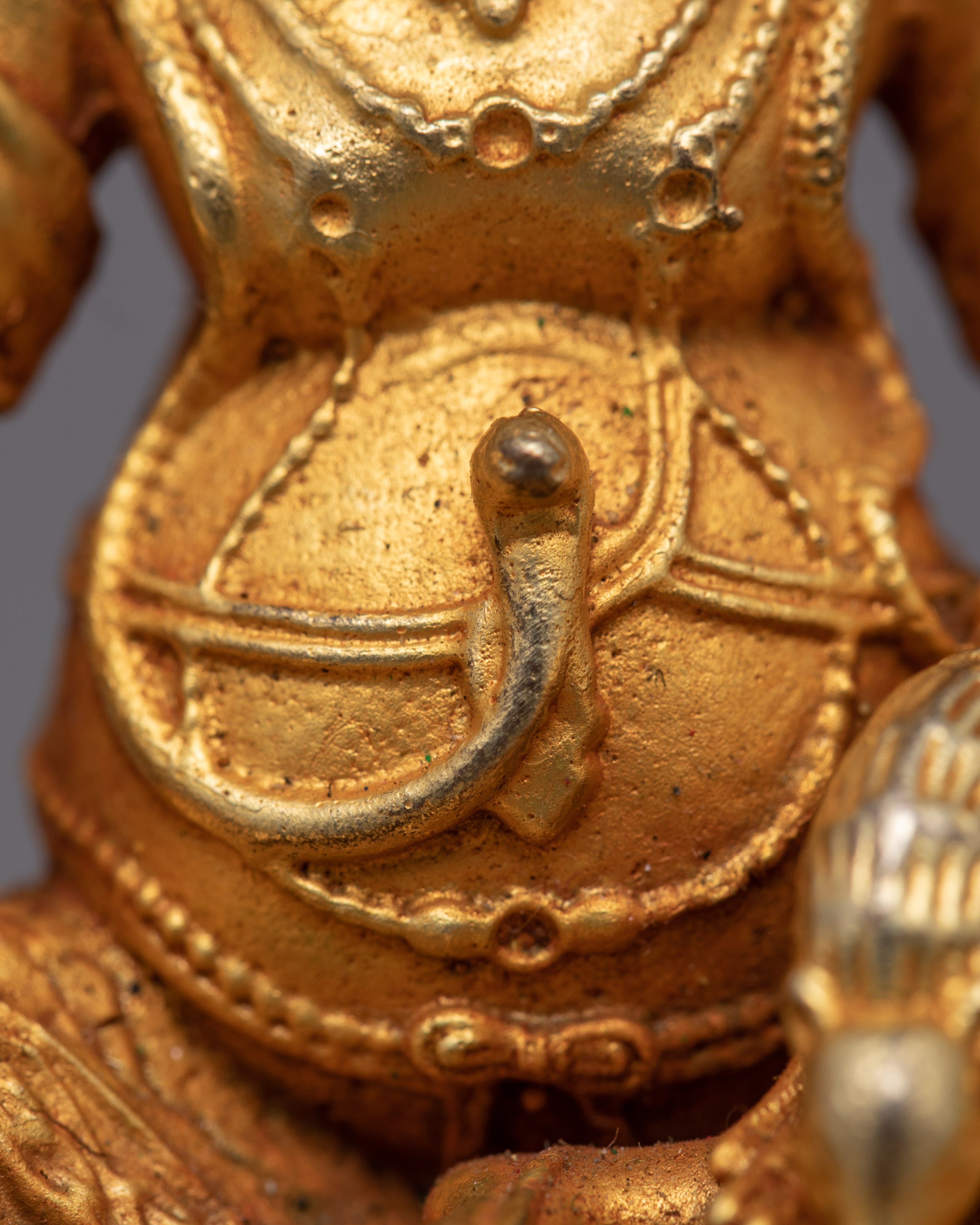 Electroplated Dzambhala Statue | God of Wealth and Prosperity