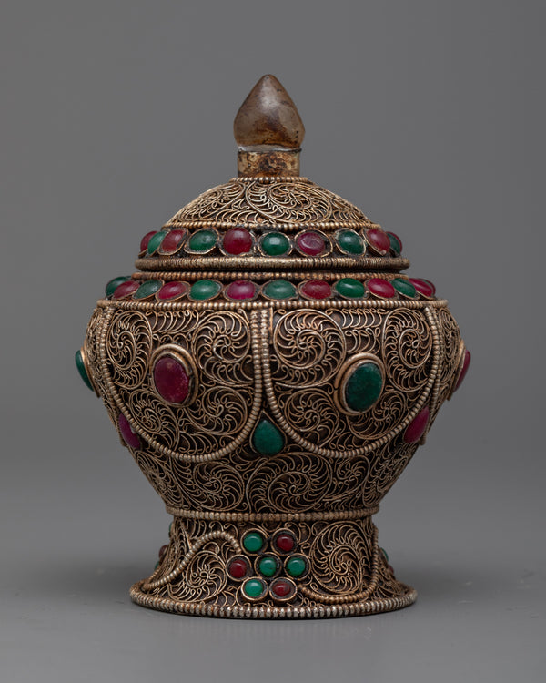 Dhupur Rice Bowl Pot with Lid