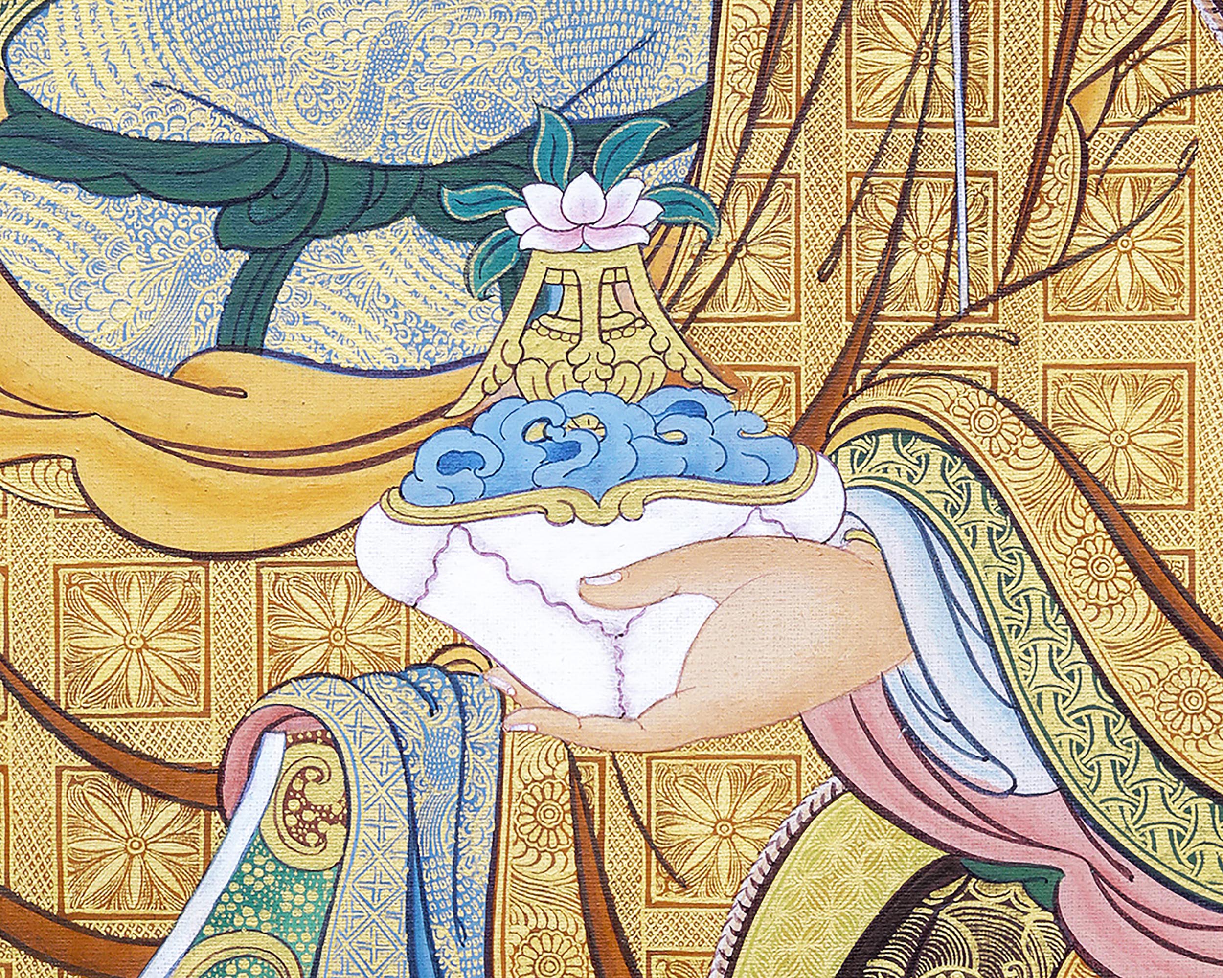 25 disciples of Guru Rinpoche | Tibetan High Quality Canvas Print