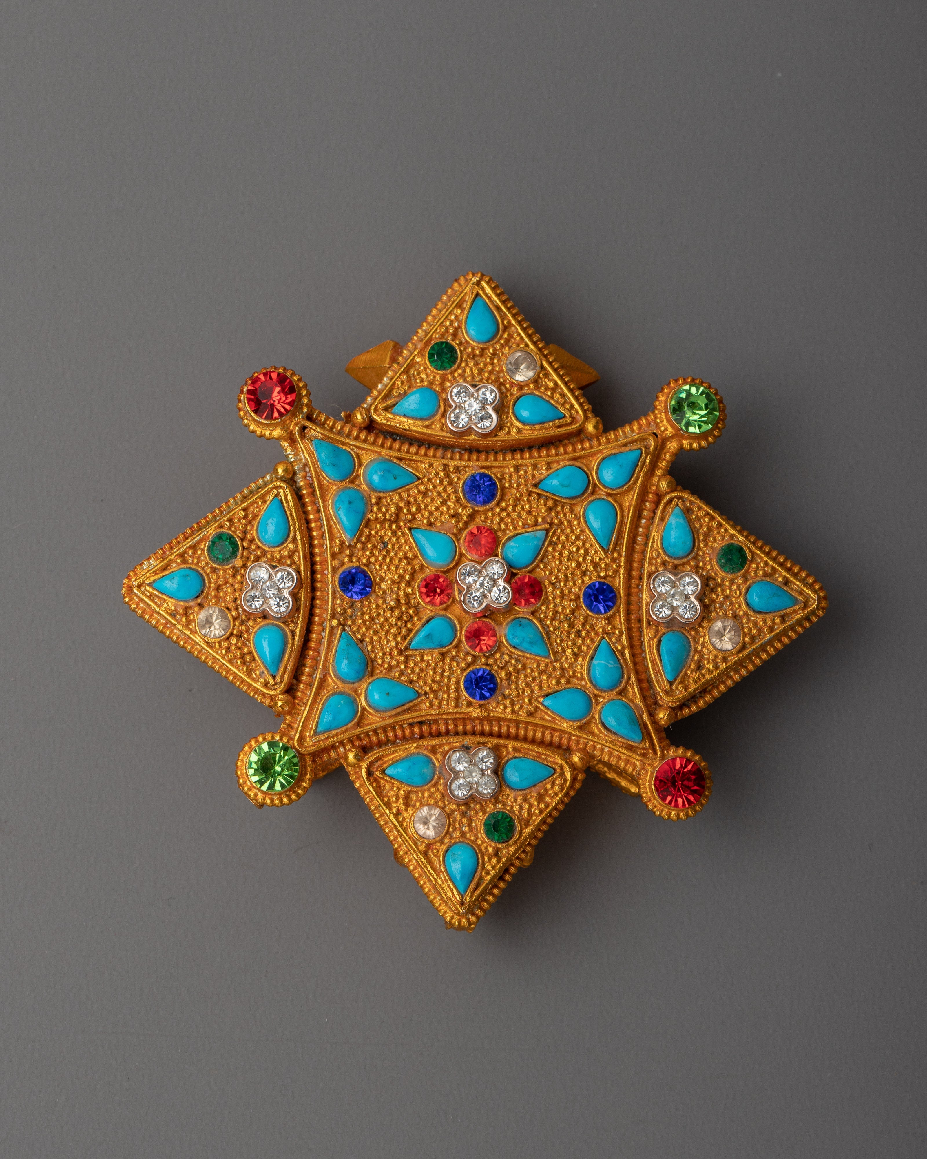 Ritual Amulet Prayer Box Ghau | Sacred Symbol of Protection and Spiritual Guidance