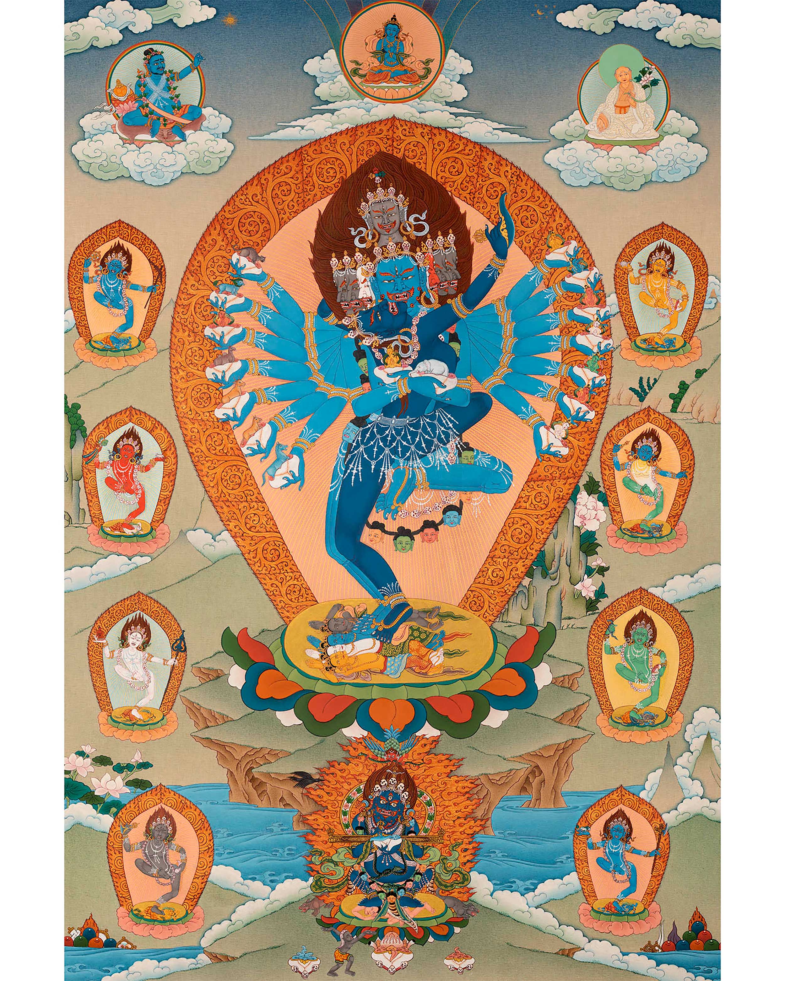 Hevajra With Vajra nairatmya