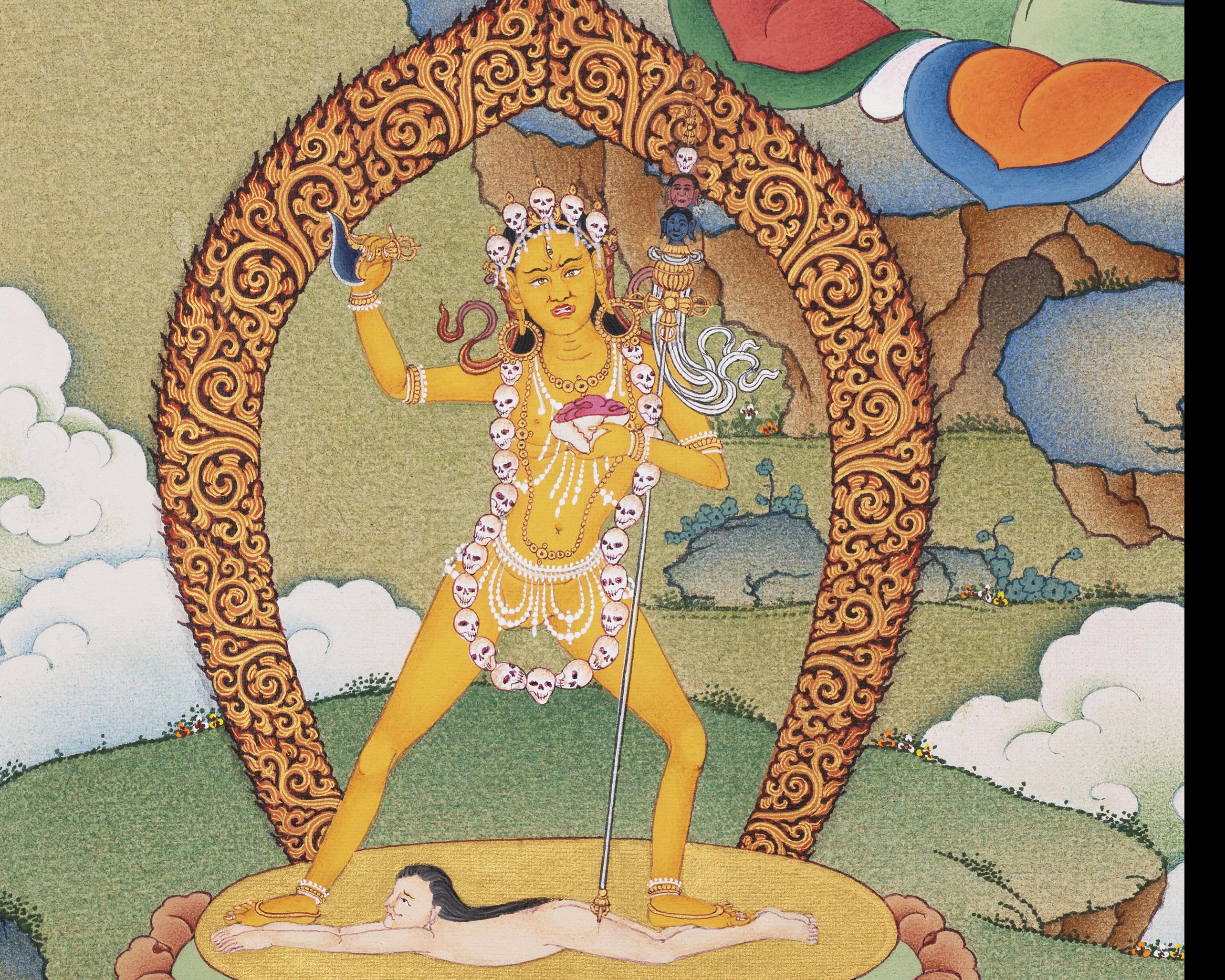 Chakrasamvara Vajravarahi Dakini | Namgyalma | Digital Thangka