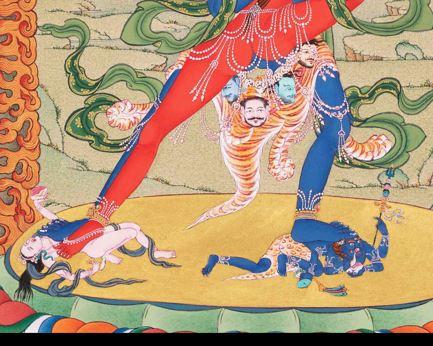Chakrasamvara Vajravarahi Dakini | Namgyalma | Digital Thangka