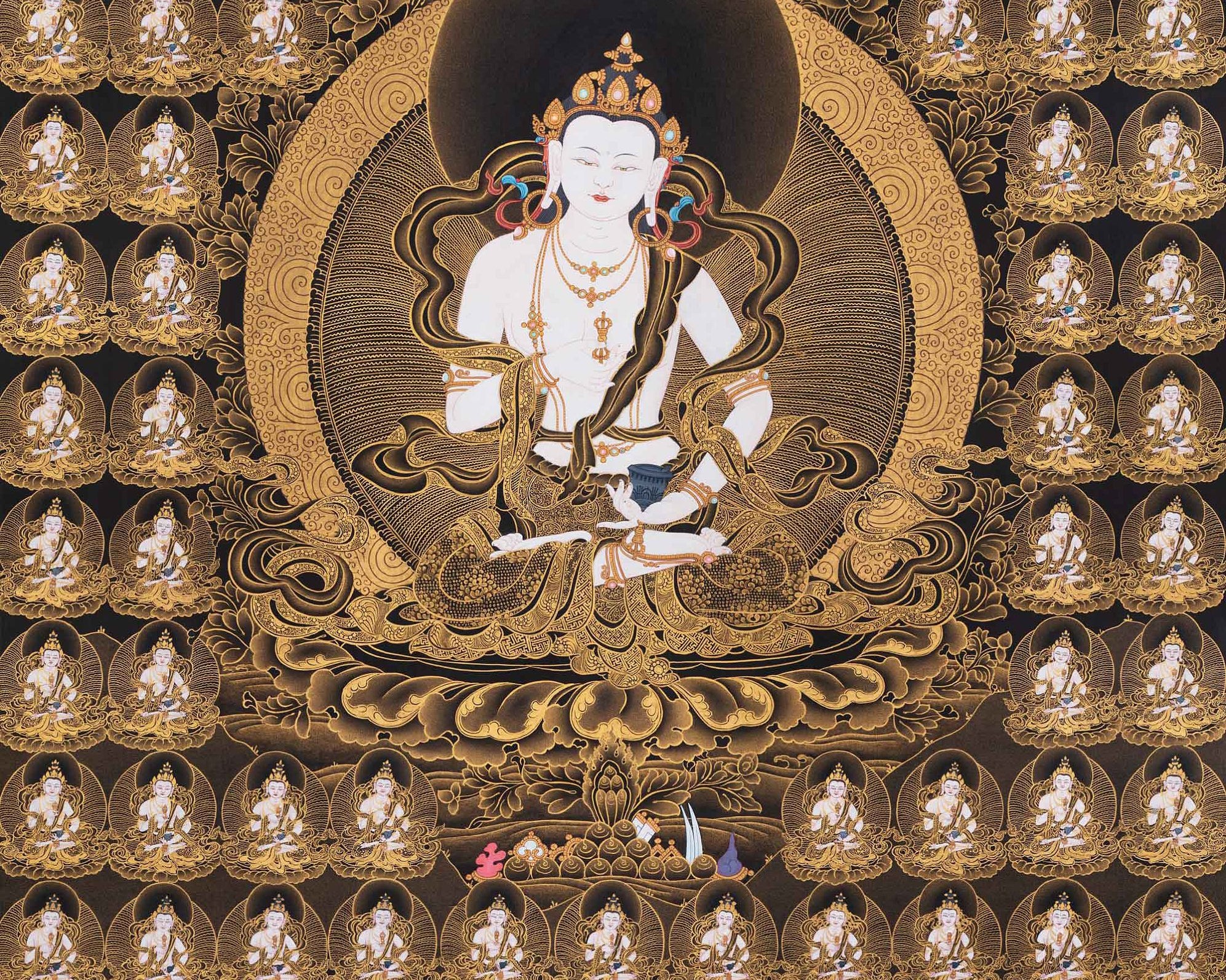 108 Vajrasattva Thangka