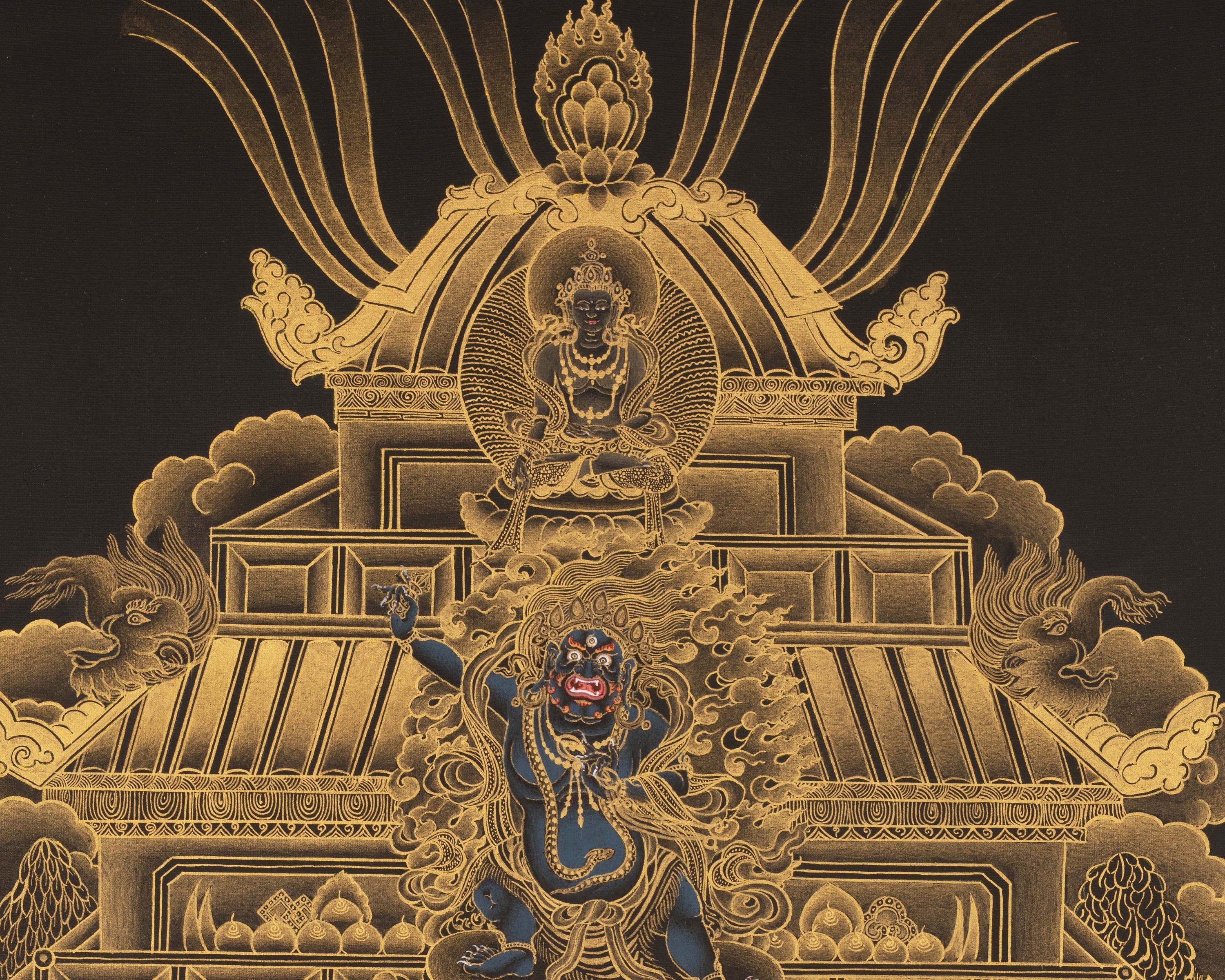 Rare Namtoshe Thangka Print | High Quality Giclee Canvas Print