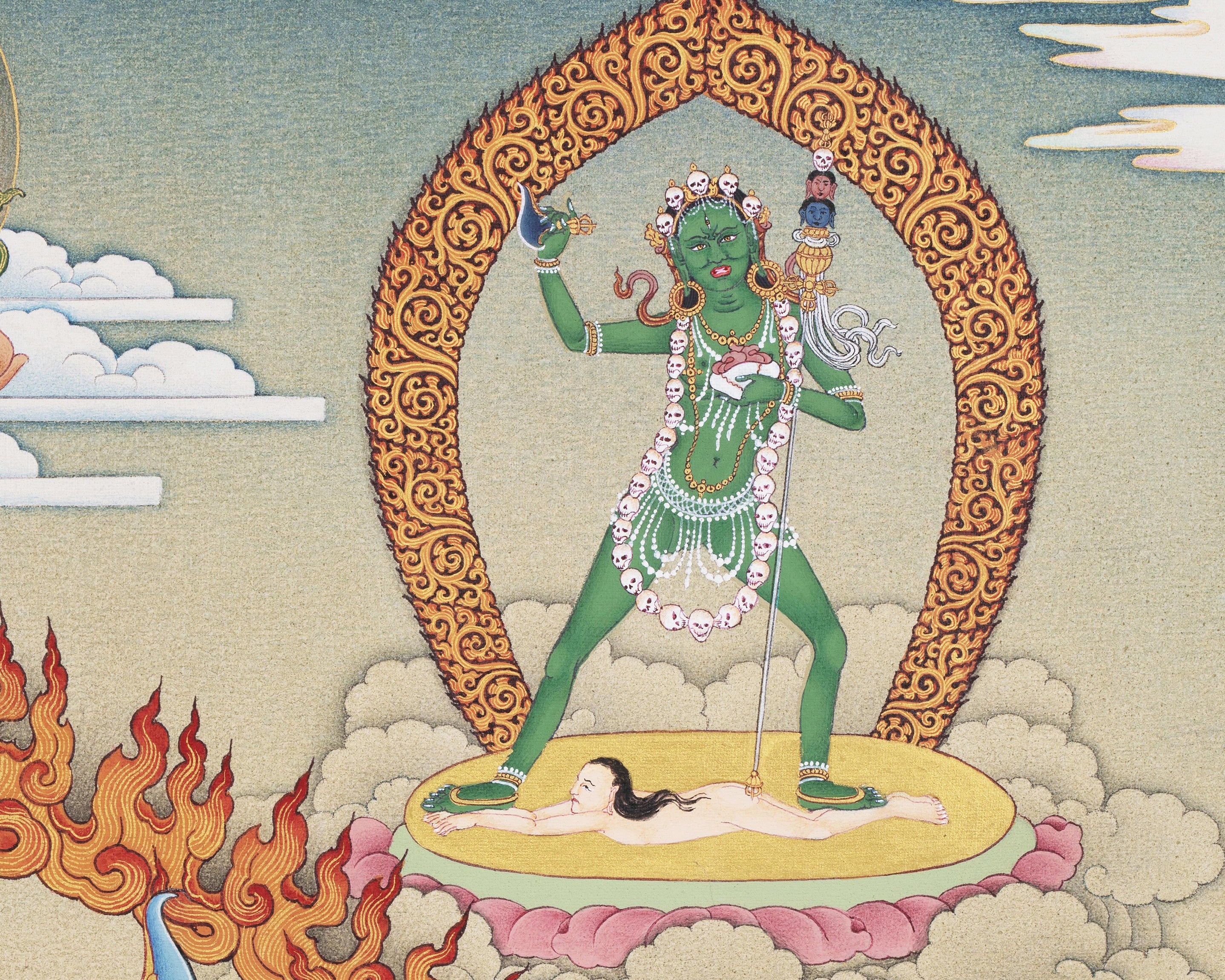 Chakrasamvara Vajravarahi Dakini | Namgyalma | Digital Thangka