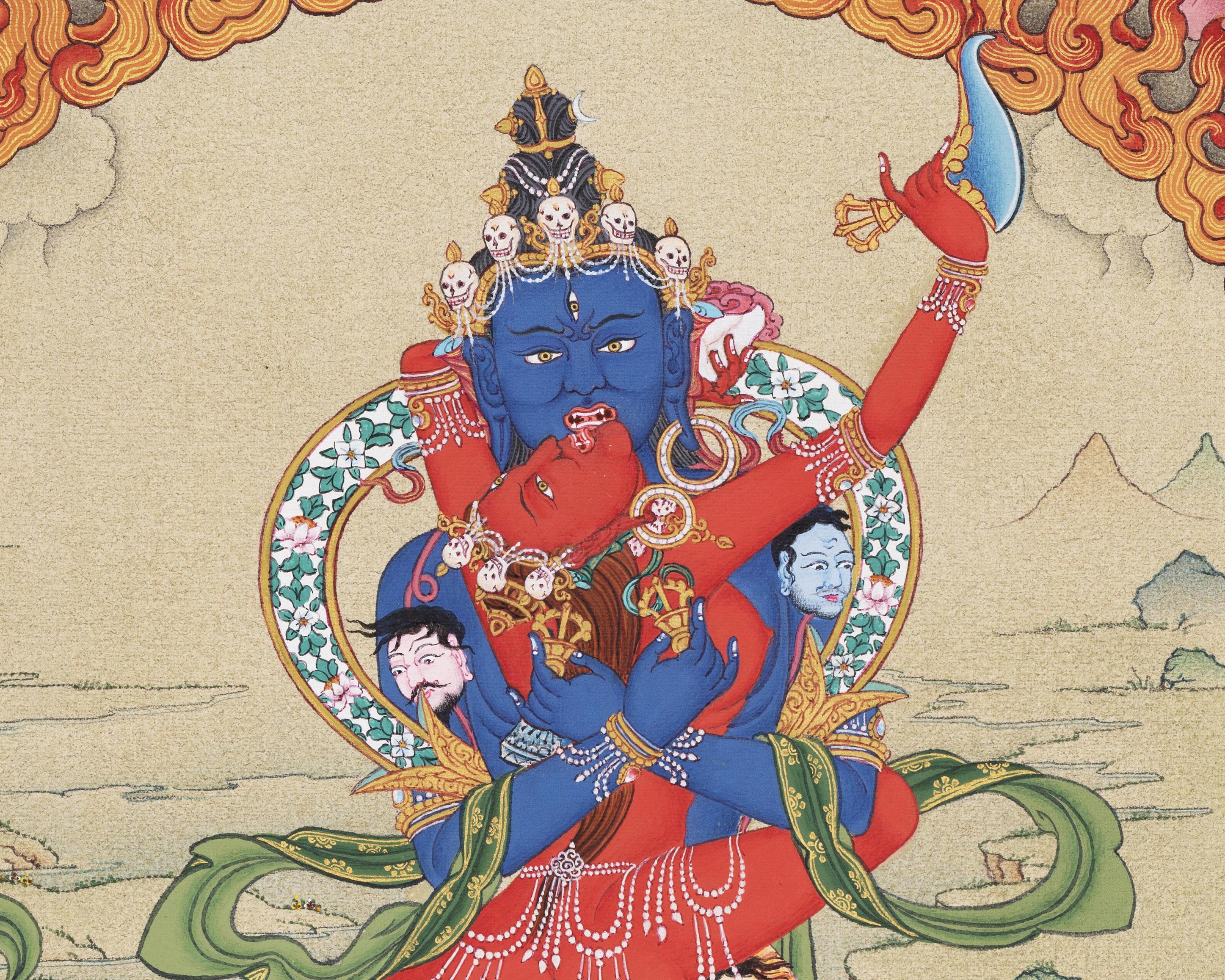 Chakrasamvara Vajravarahi Dakini | Namgyalma | Digital Thangka