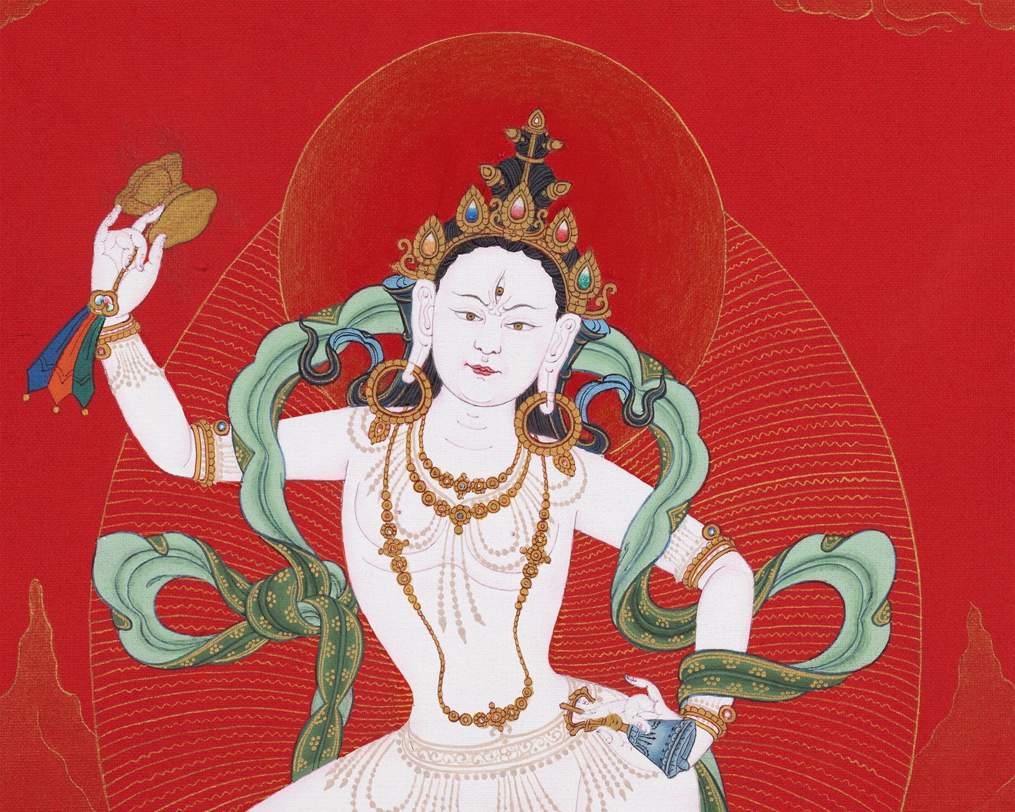 Machig Labdron Thangka | Tibetan Thangka Painting | Buddhist Art
