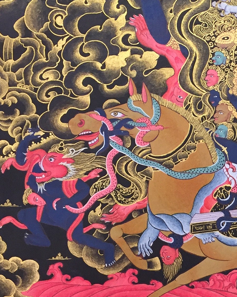 Original Palden Lhamo | Buddhist Wall Deocr