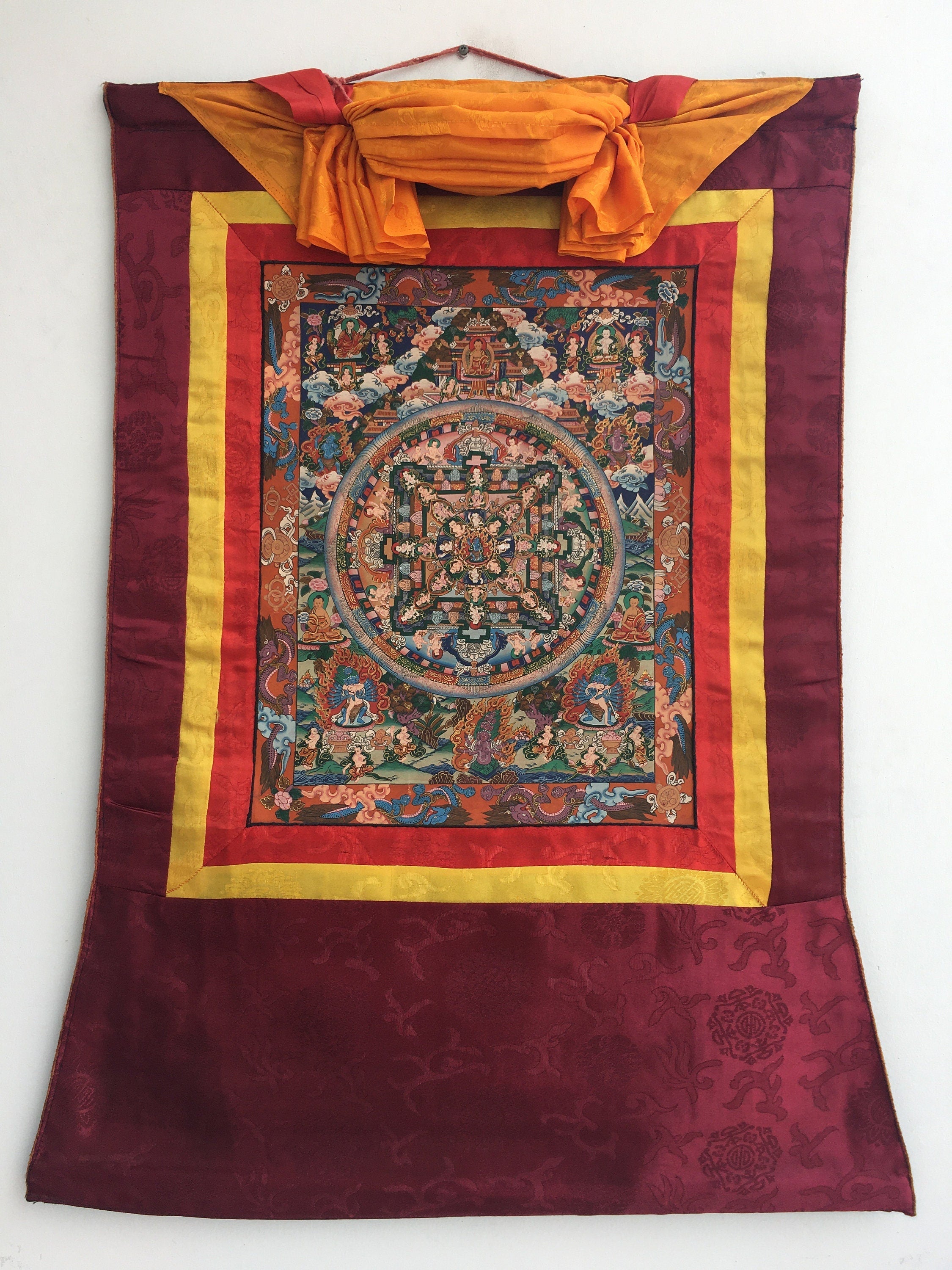 Mahakala Mandala Thangka | Religious Artifacts