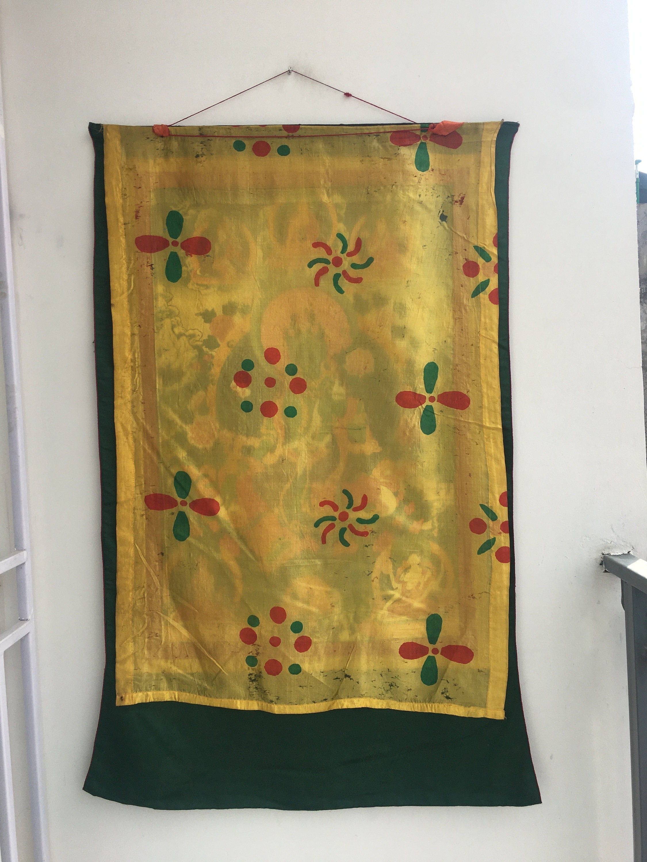 Green Tara Thangka  | Original hand-painted Thangka