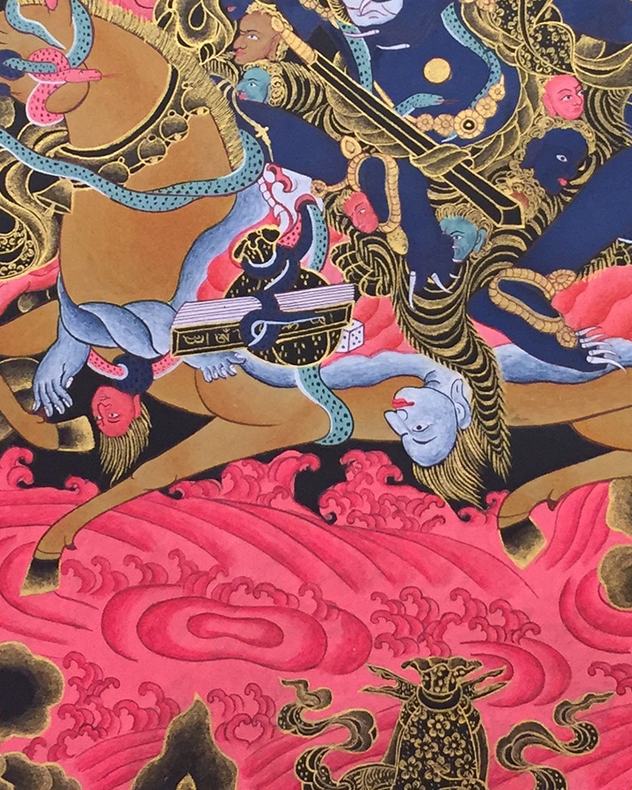 Original Palden Lhamo | Buddhist Wall Deocr