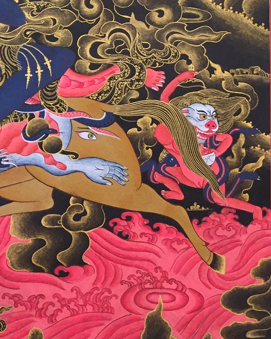 Original Palden Lhamo | Buddhist Wall Deocr