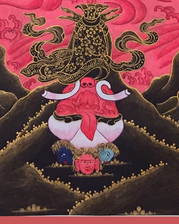 Original Palden Lhamo | Buddhist Wall Deocr