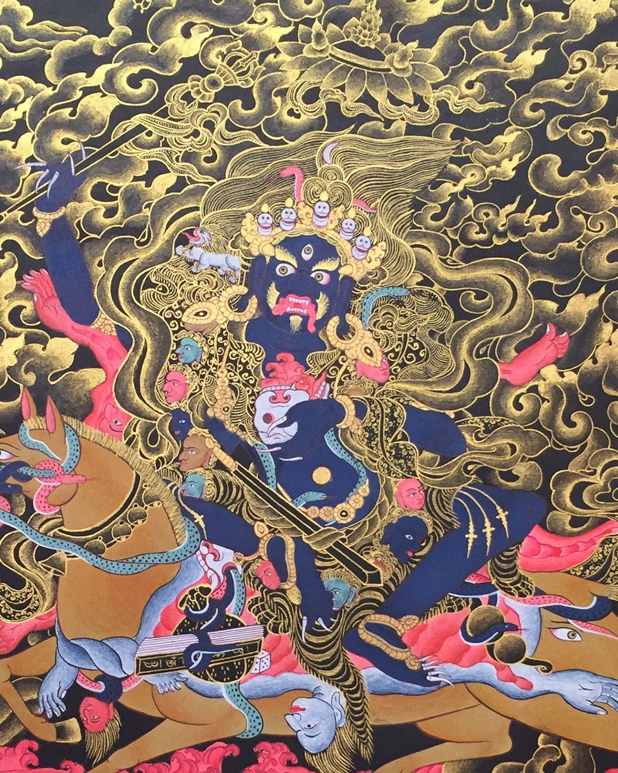 Original Palden Lhamo | Buddhist Wall Deocr