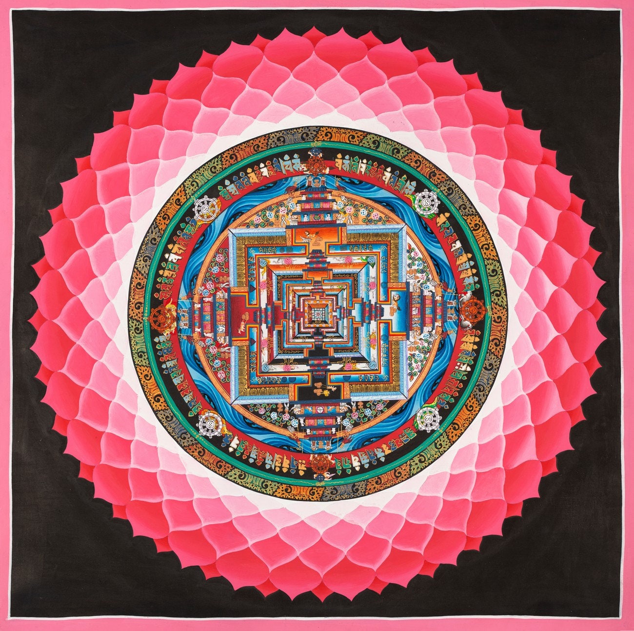 Kalachakra Mandala Thangka | Wall Decoration Painting