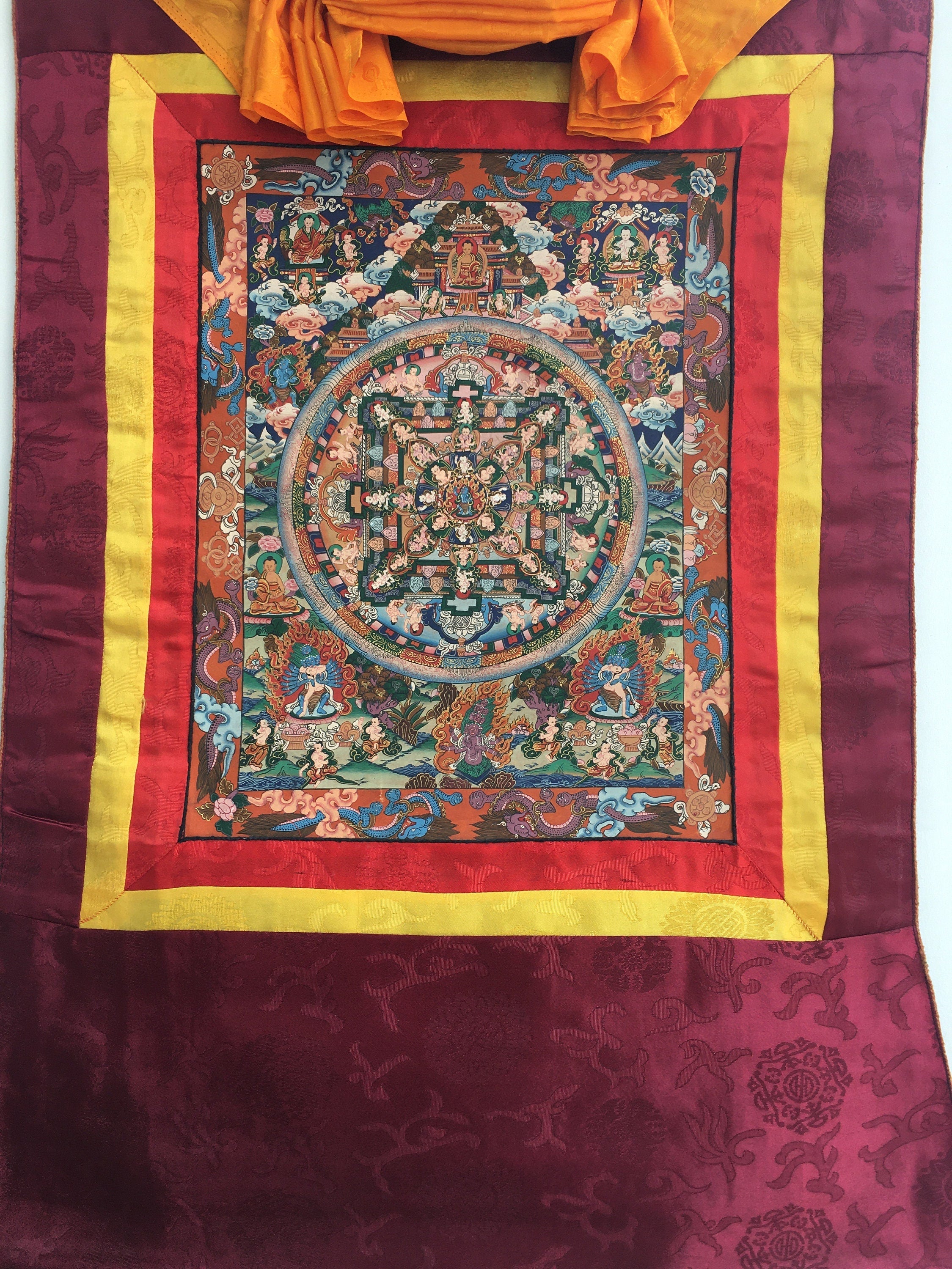 Mahakala Mandala Thangka | Religious Artifacts