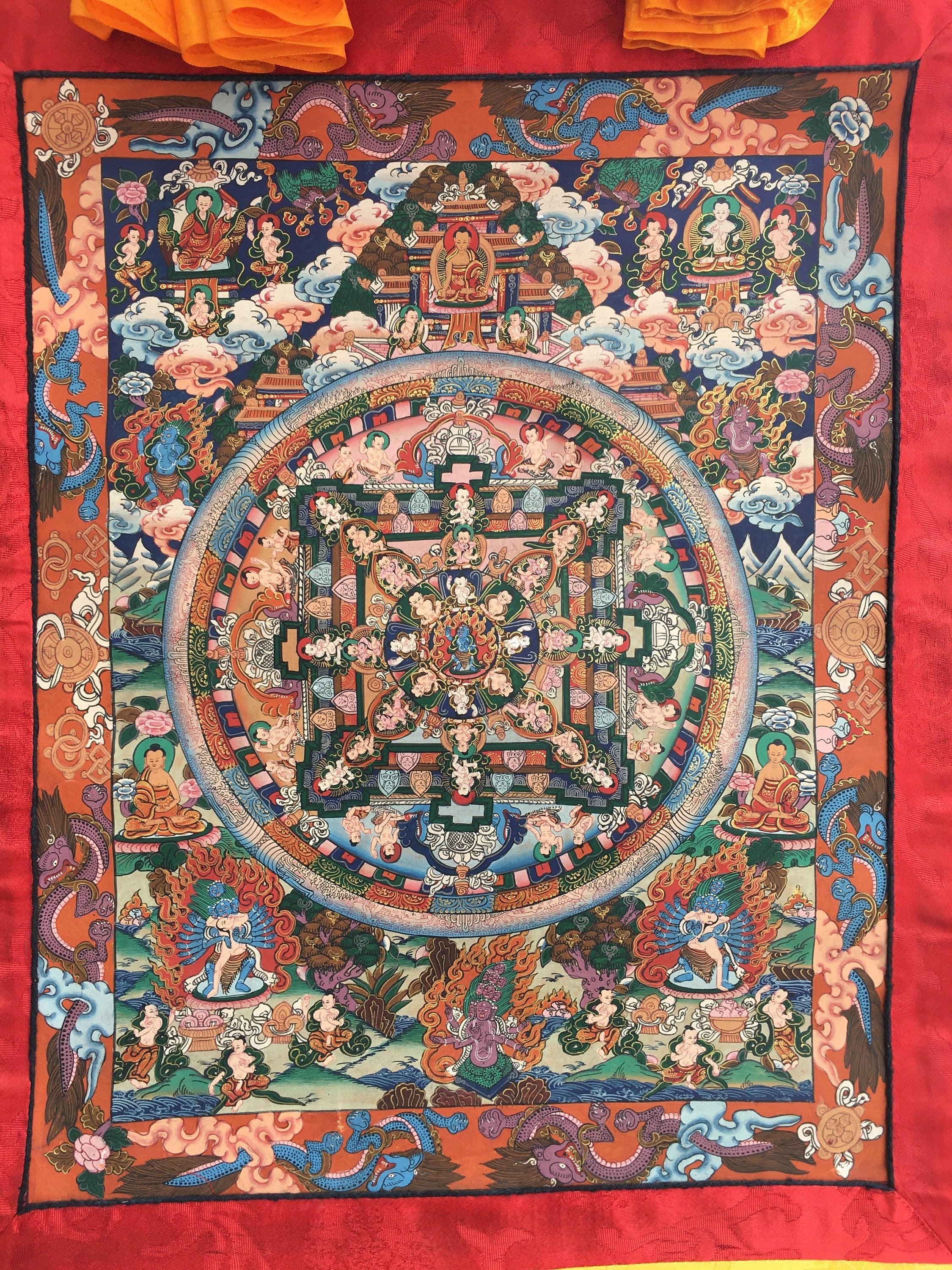 Mahakala Mandala Thangka | Religious Artifacts
