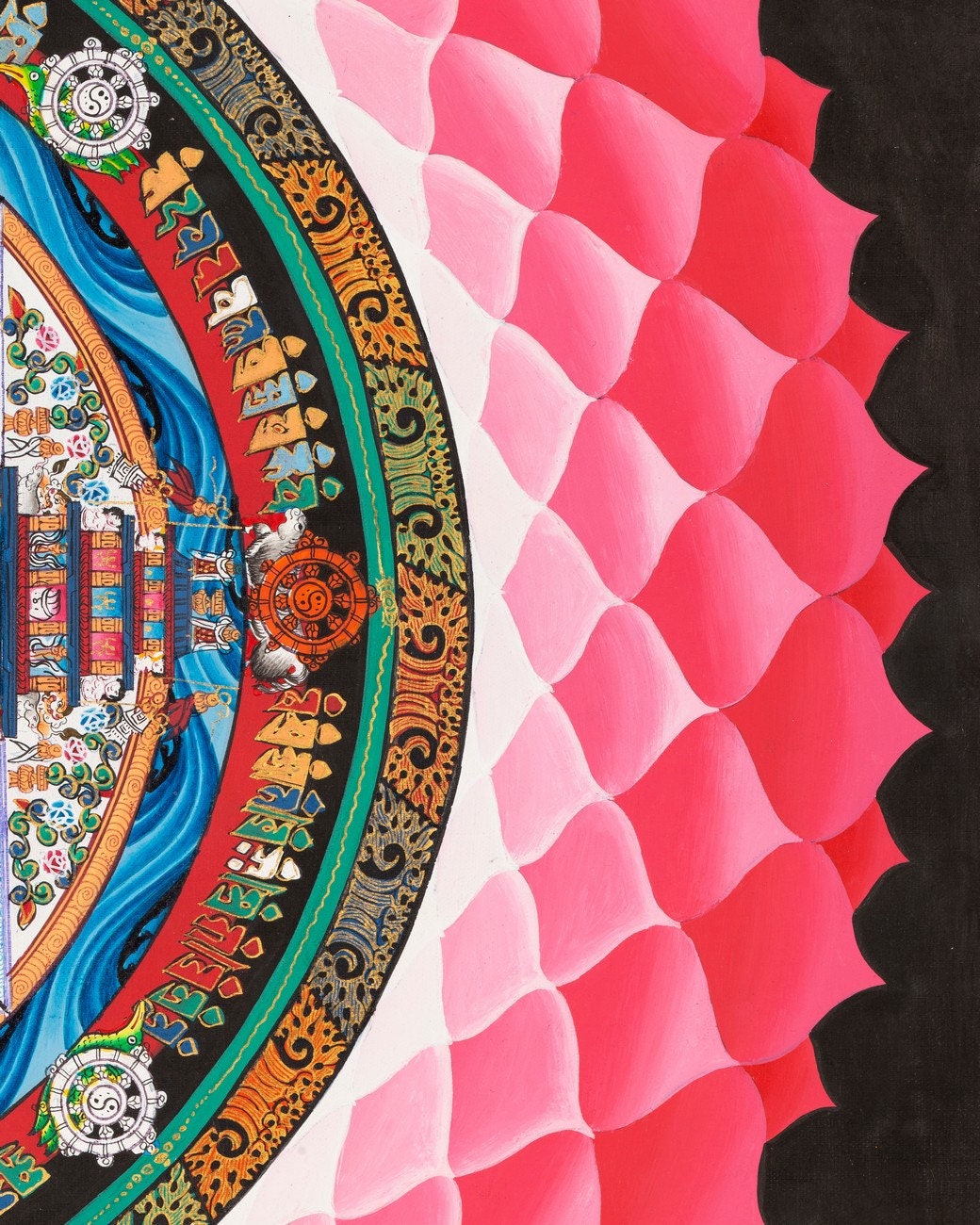 Kalachakra Mandala Thangka | Wall Decoration Painting