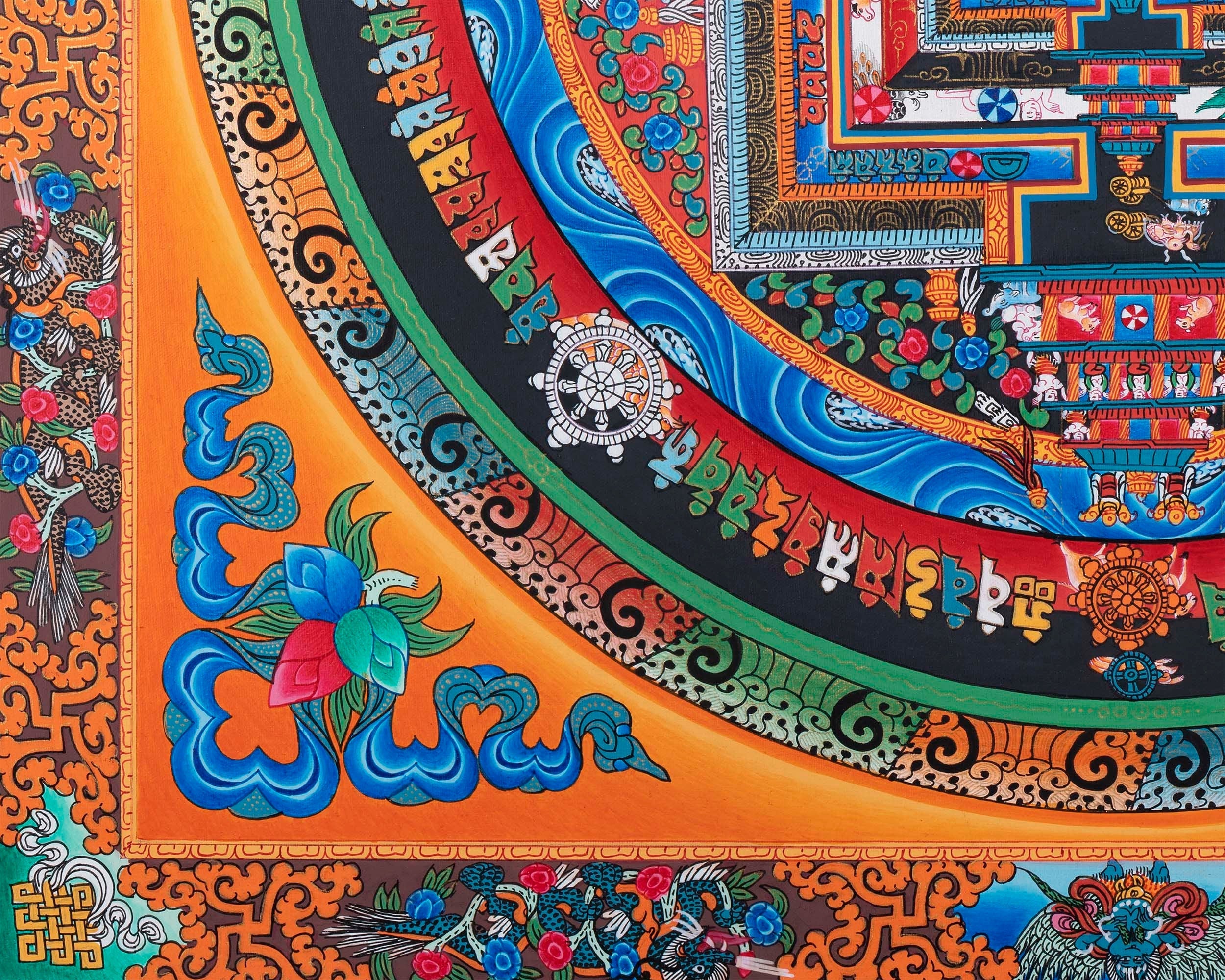 Quality Kalachakra Mandala | Wall Decor