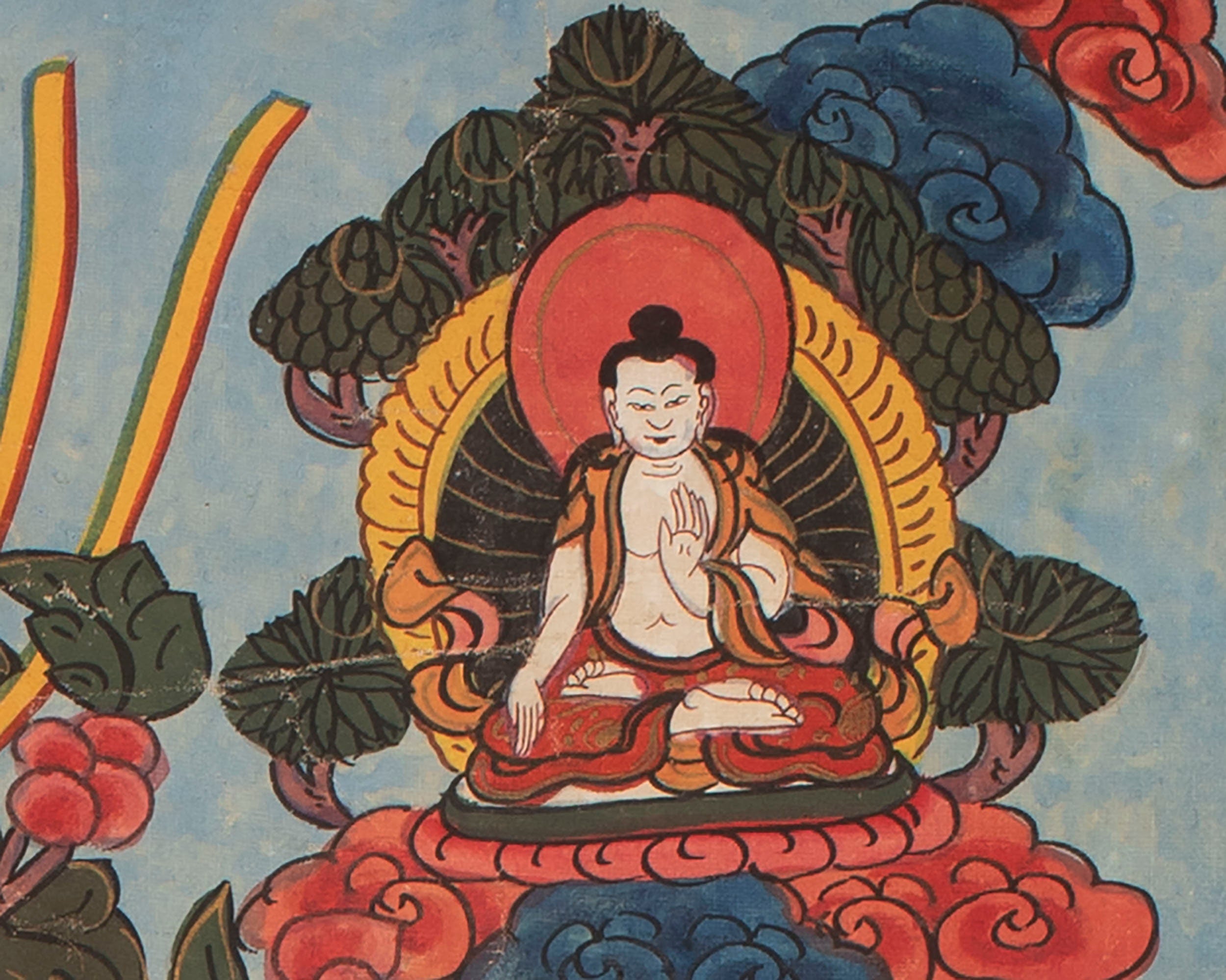 Old Shakyamuni Buddha | White Tara And Green Tara