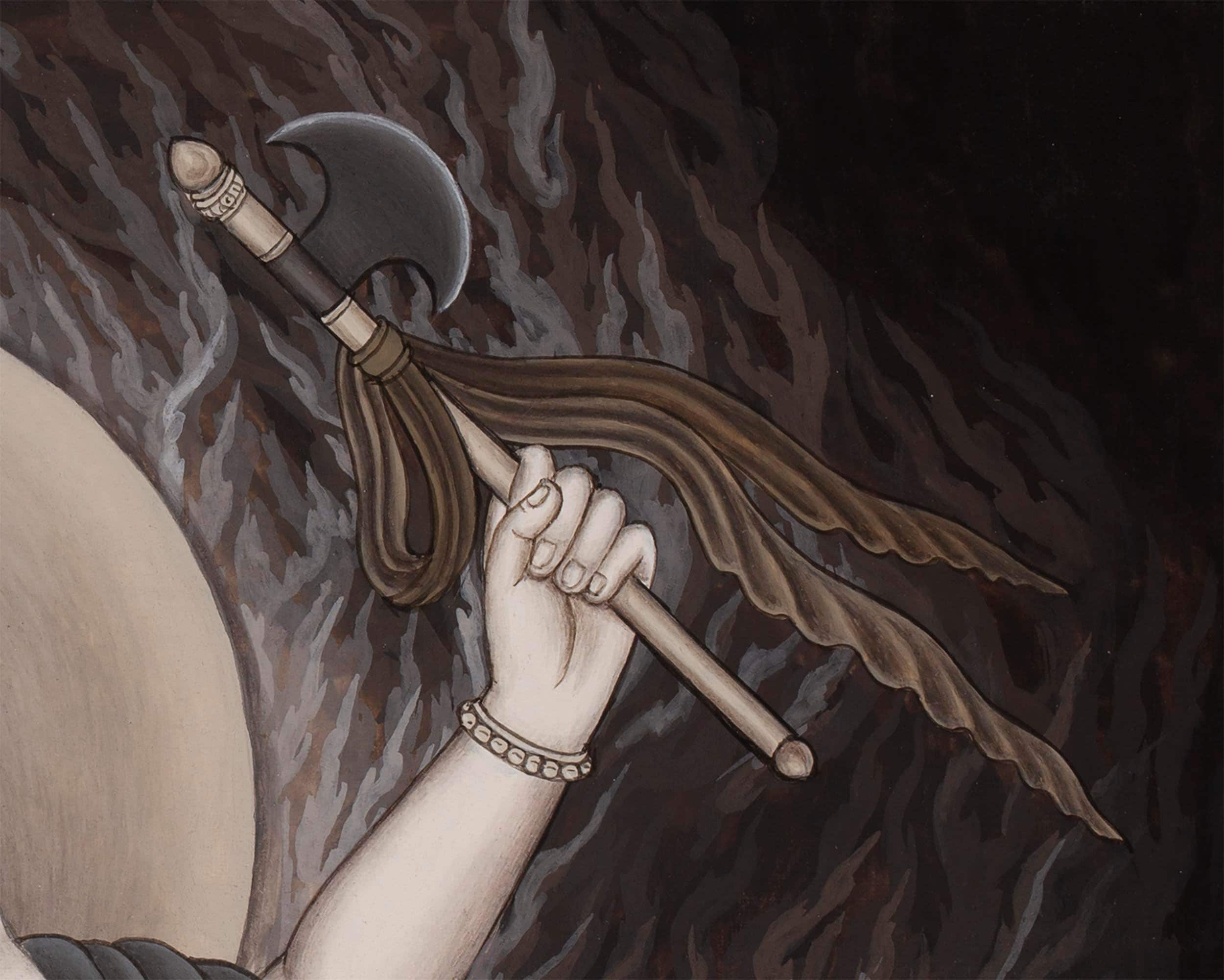 Ganesha Thangka | Hindu Deity Art | Wall Hanging Decorations