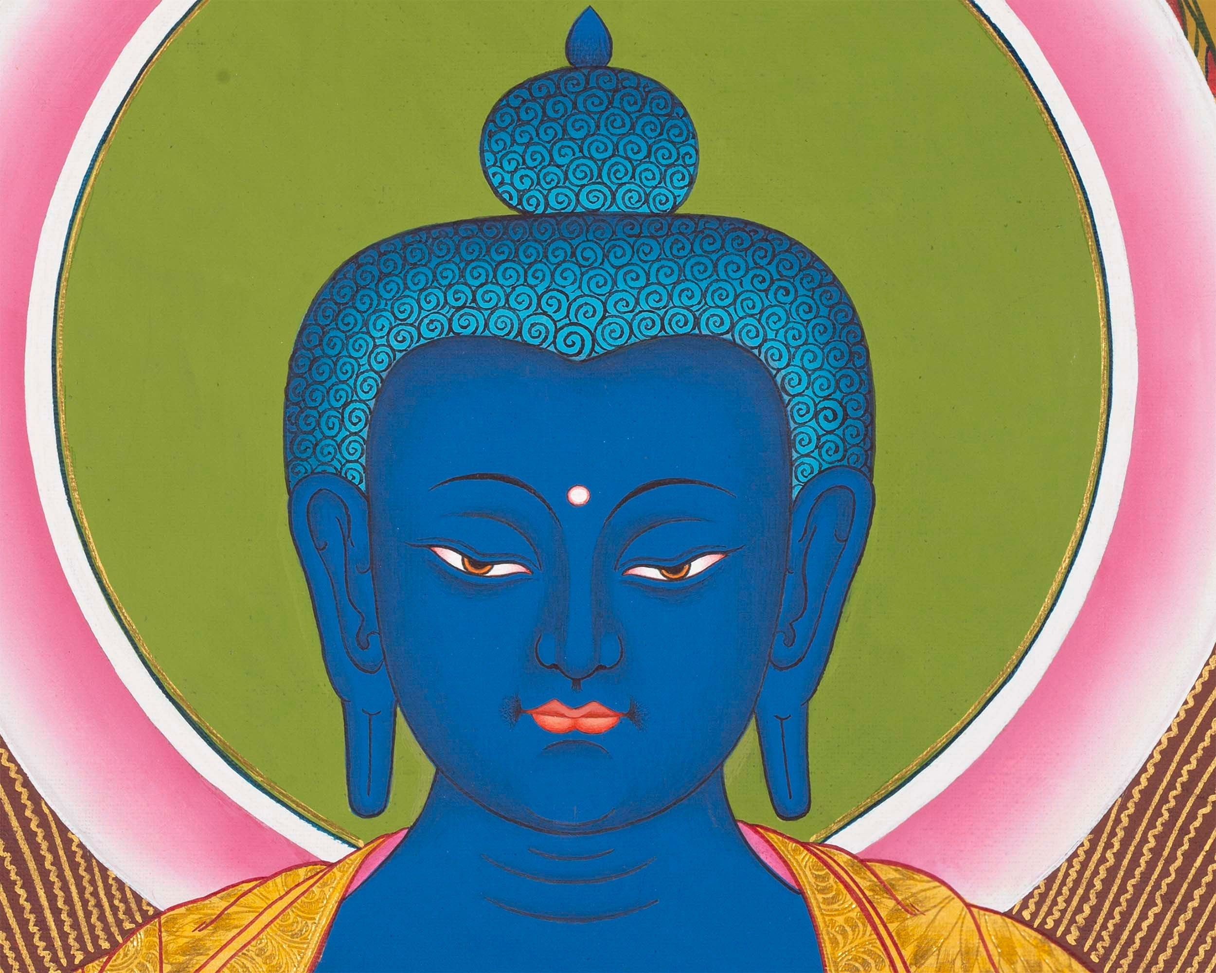 Medicine Buddha Thangka | Healing Buddha