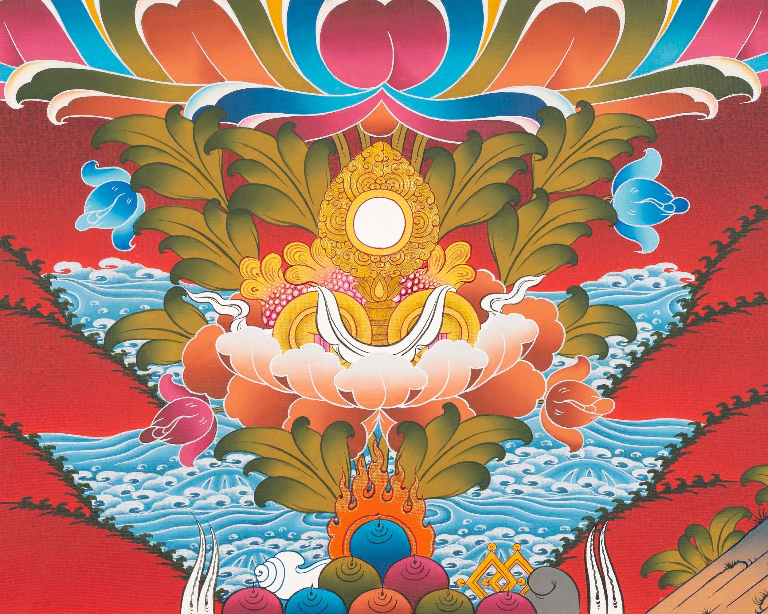 Medicine Buddha Thangka | Healing Buddha