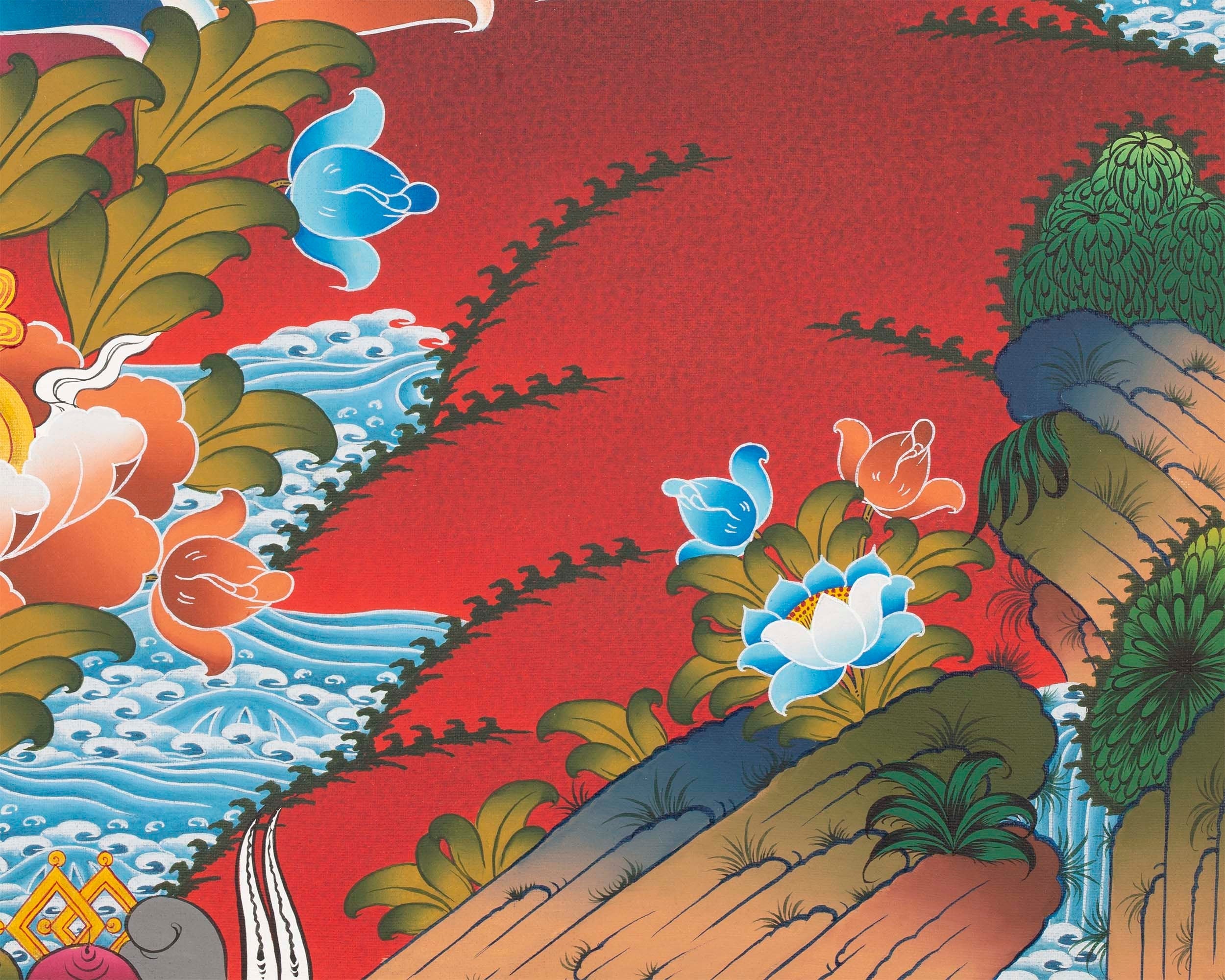 Medicine Buddha Thangka | Healing Buddha