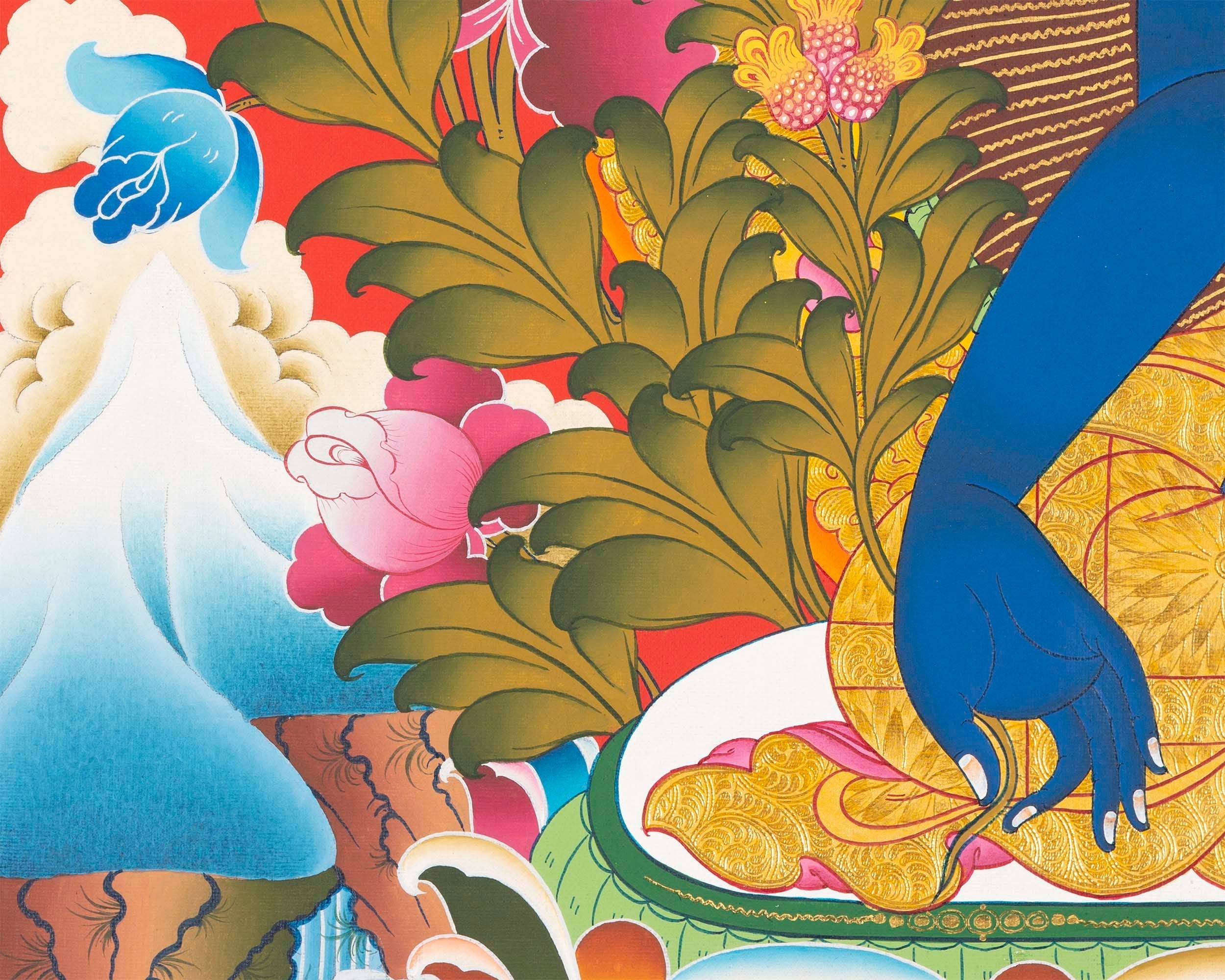 Medicine Buddha Thangka | Healing Buddha