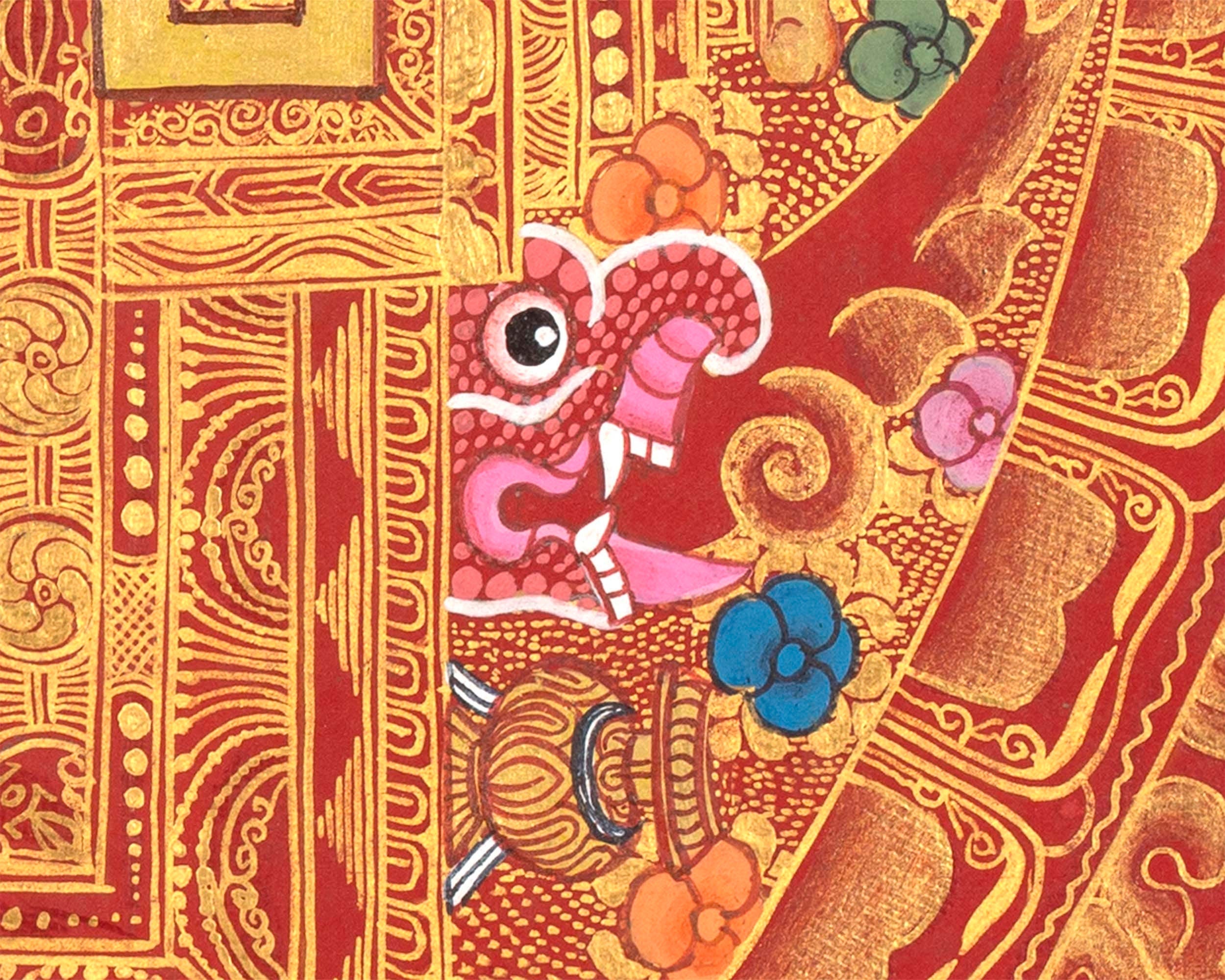 Medicine Buddha Mandala | Buddhist Painting