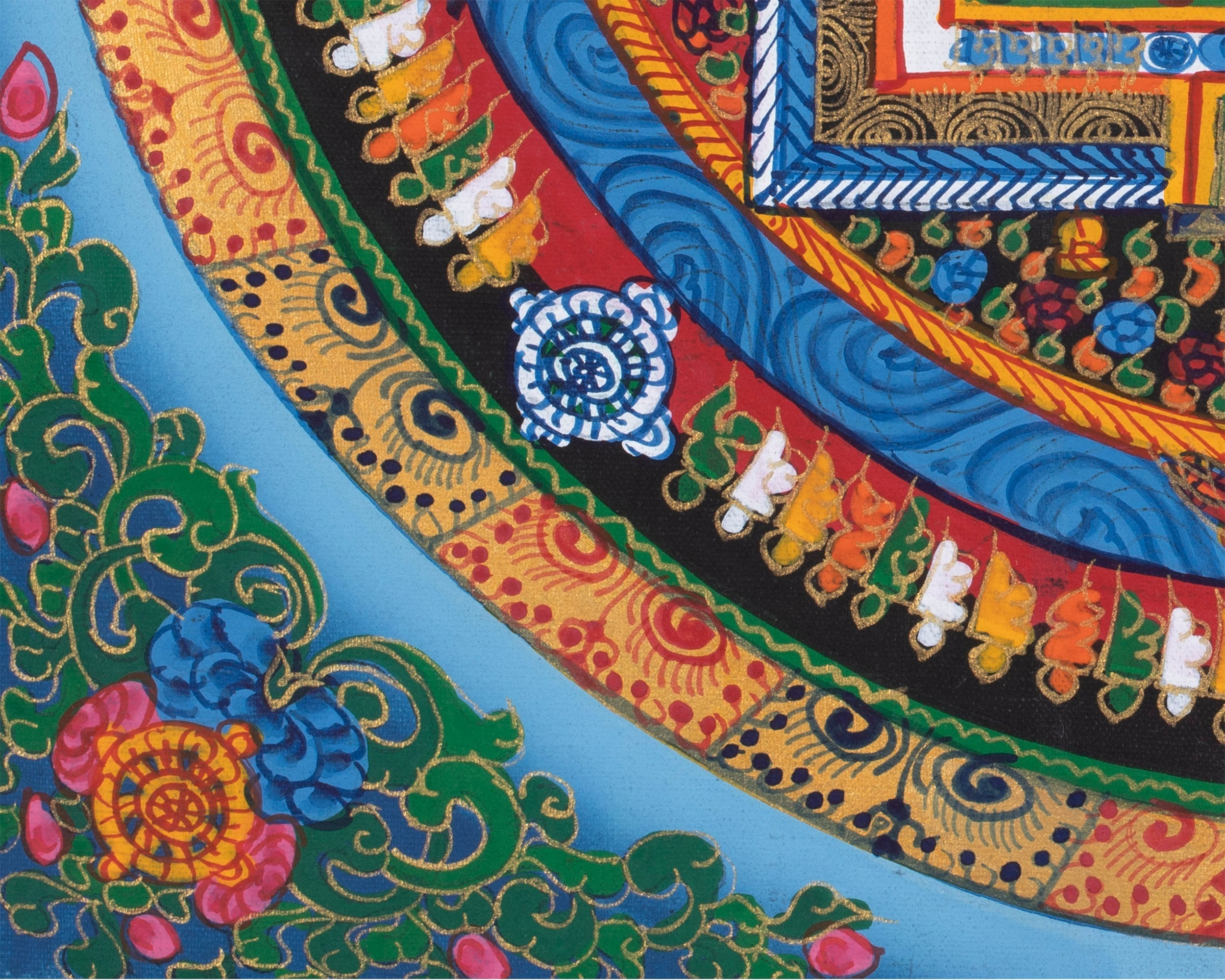 HandPainted Kalachakra Mandala | Mandala Thangka