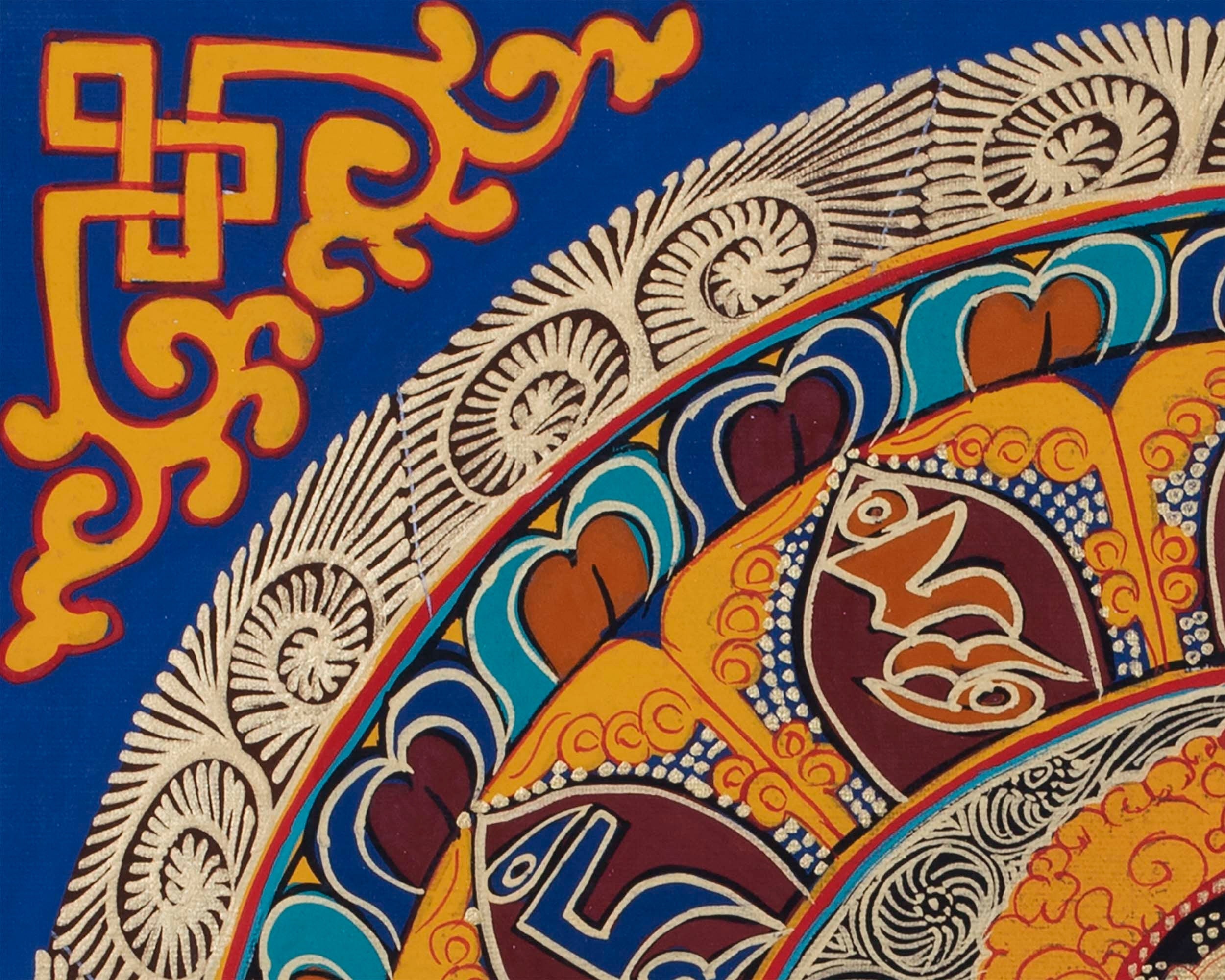 Vajra Mandala Thangka | Sacred Wall Decor