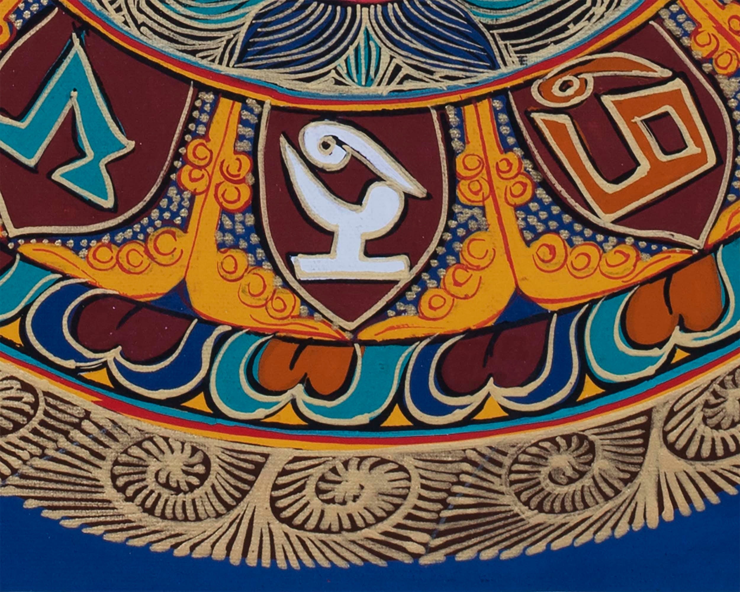 Vajra Mandala Thangka | Sacred Wall Decor