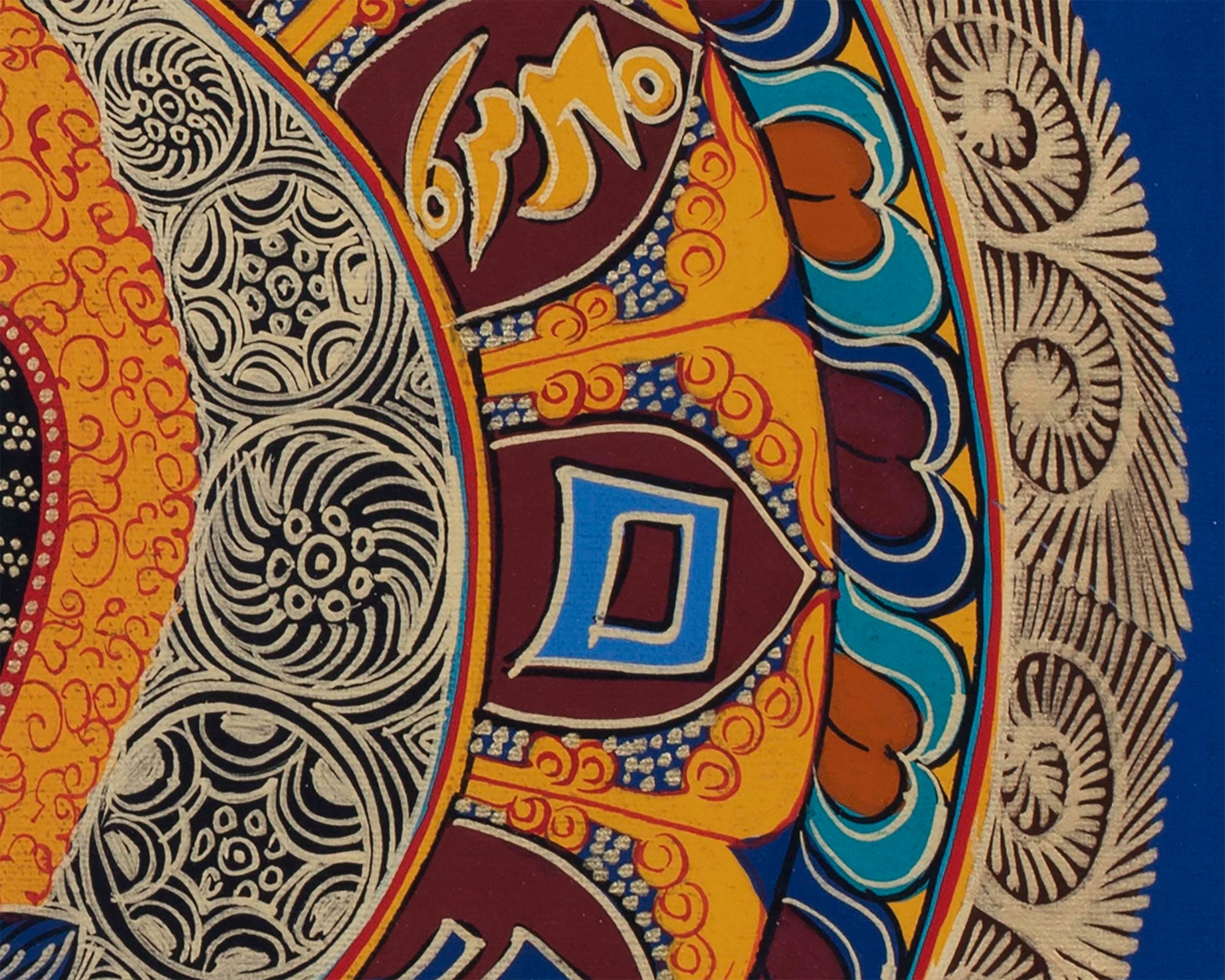 Vajra Mandala Thangka | Sacred Wall Decor