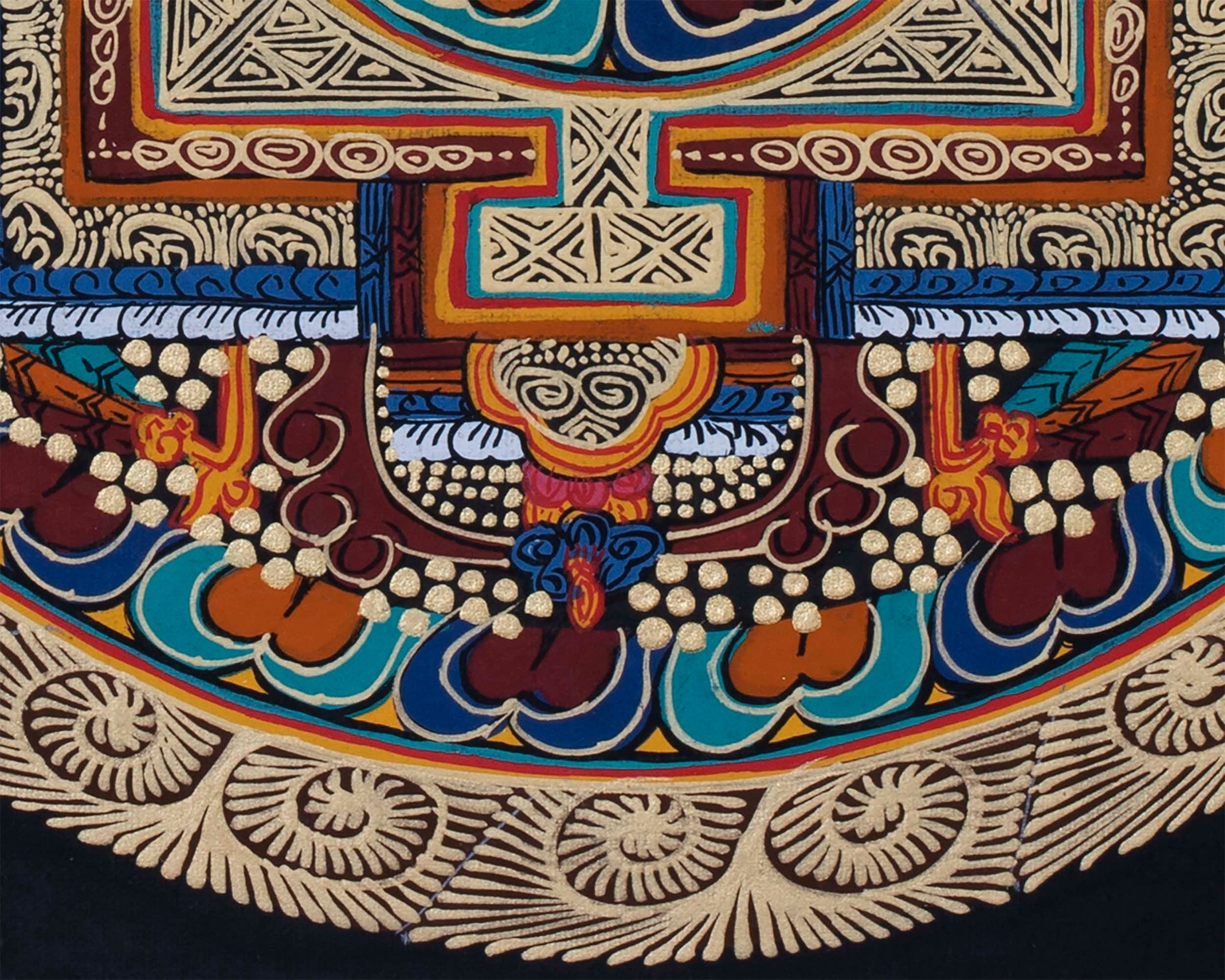Endless Knot Mandala | Tibetan Thangka Art
