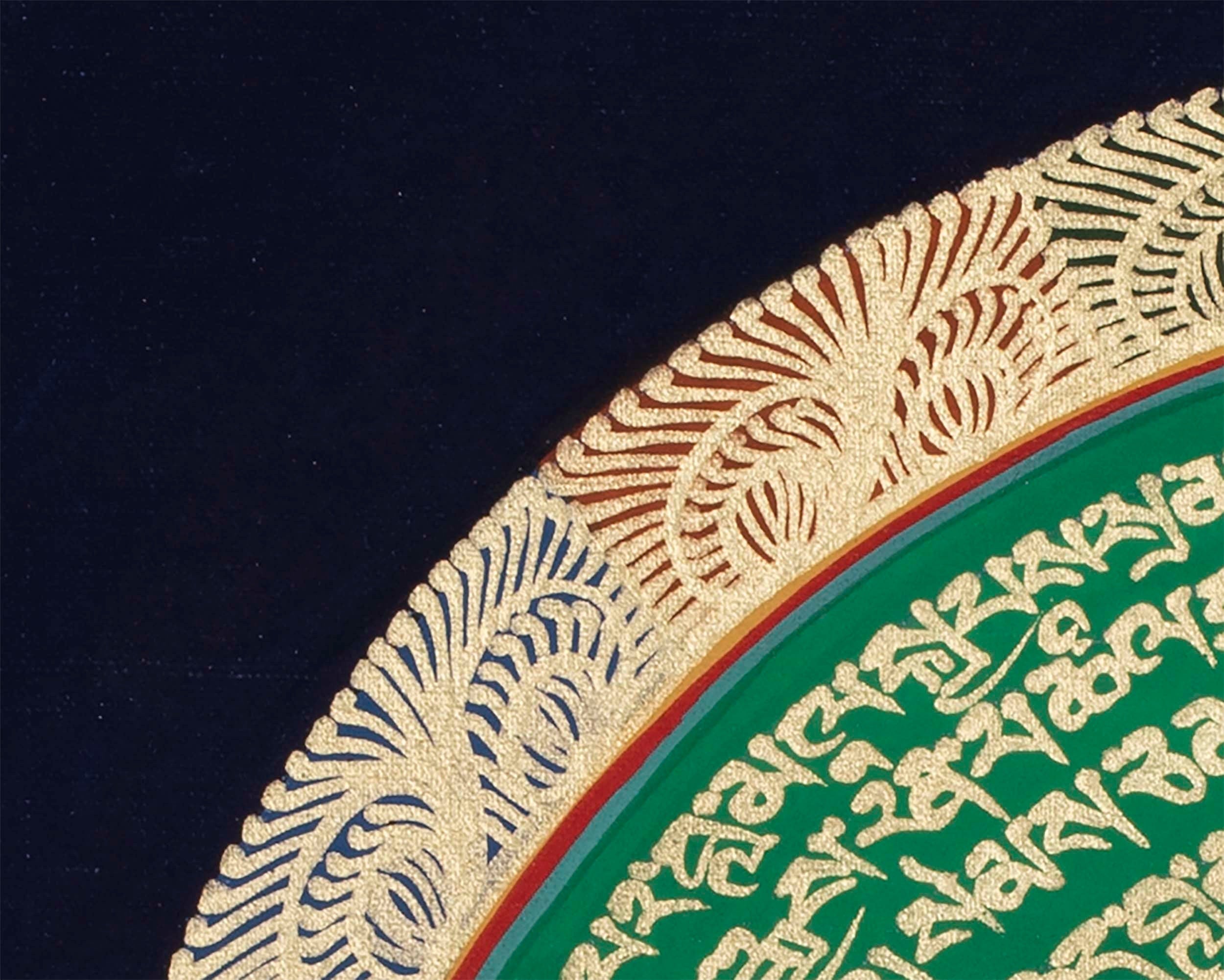 Eye Mandala Thangka | Mantra Mandala