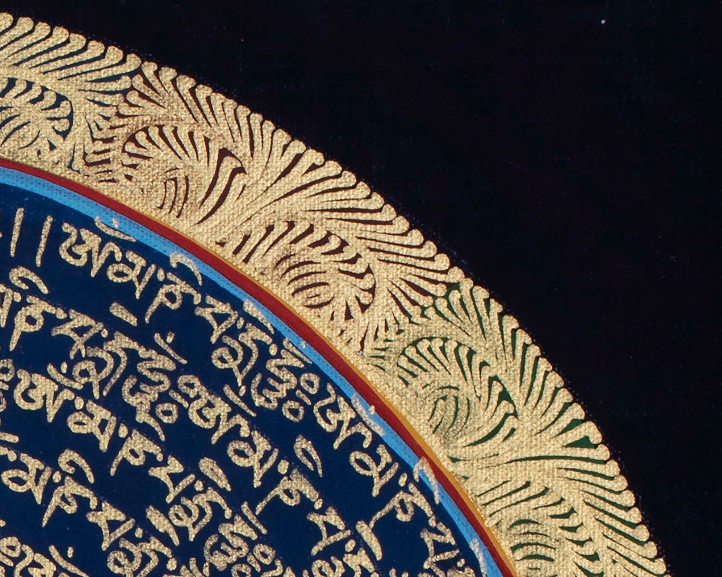 8 Auspicious Symbols Mandala | Buddhist Wall Hanging